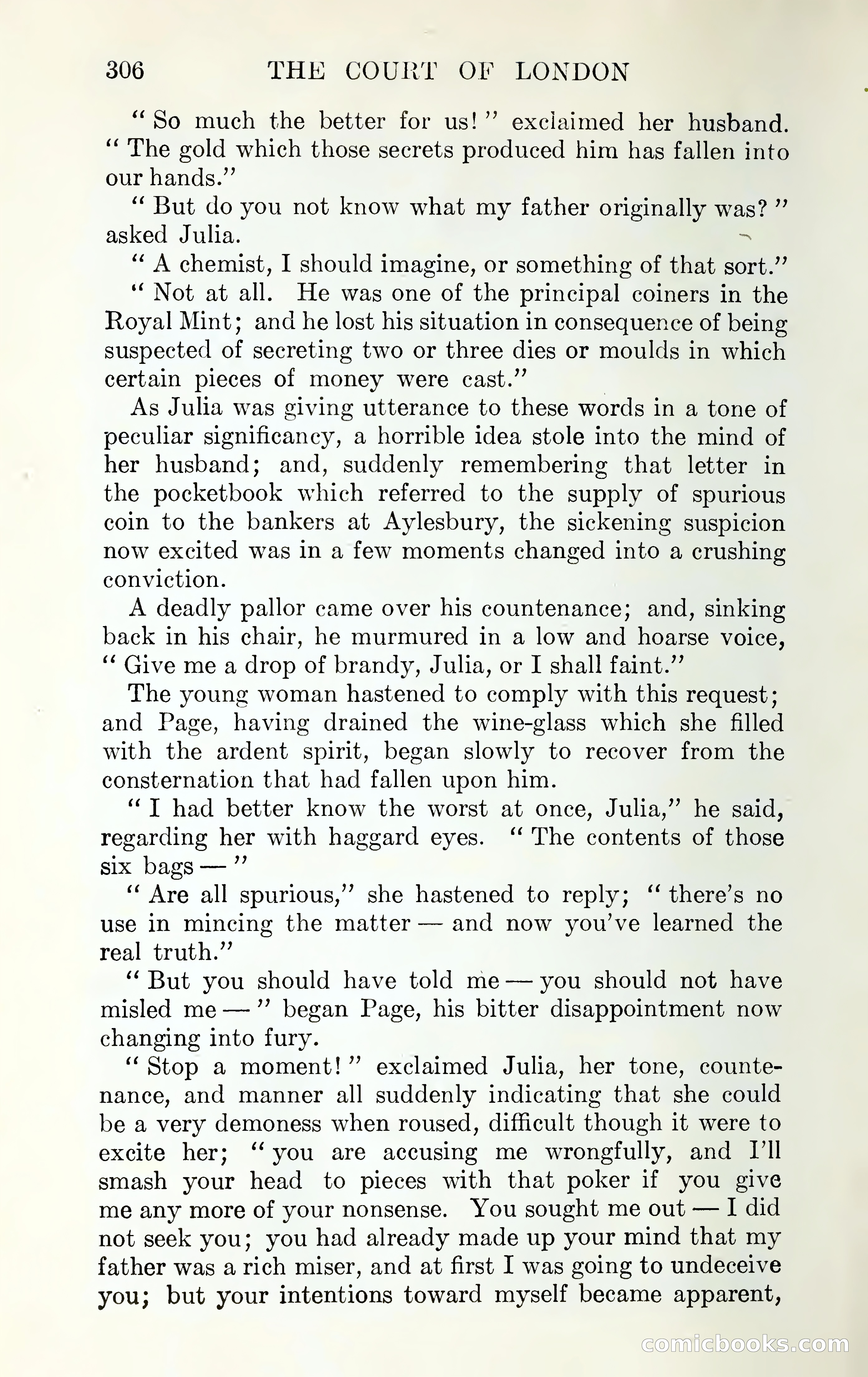 The Mysteries of the Court of London by Pauline Clarendon — page 309 of 398
