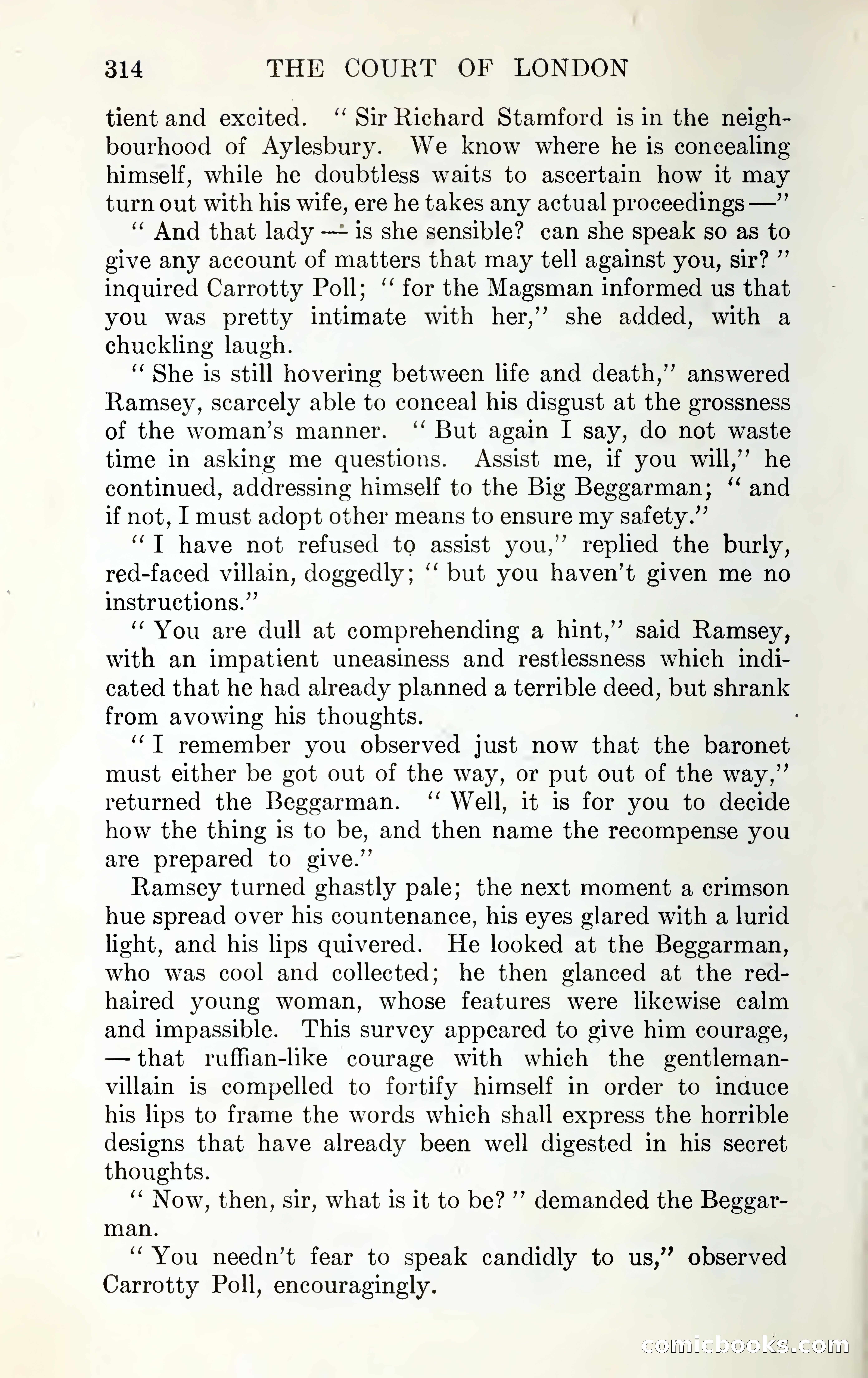 The Mysteries of the Court of London by Pauline Clarendon — page 317 of 398
