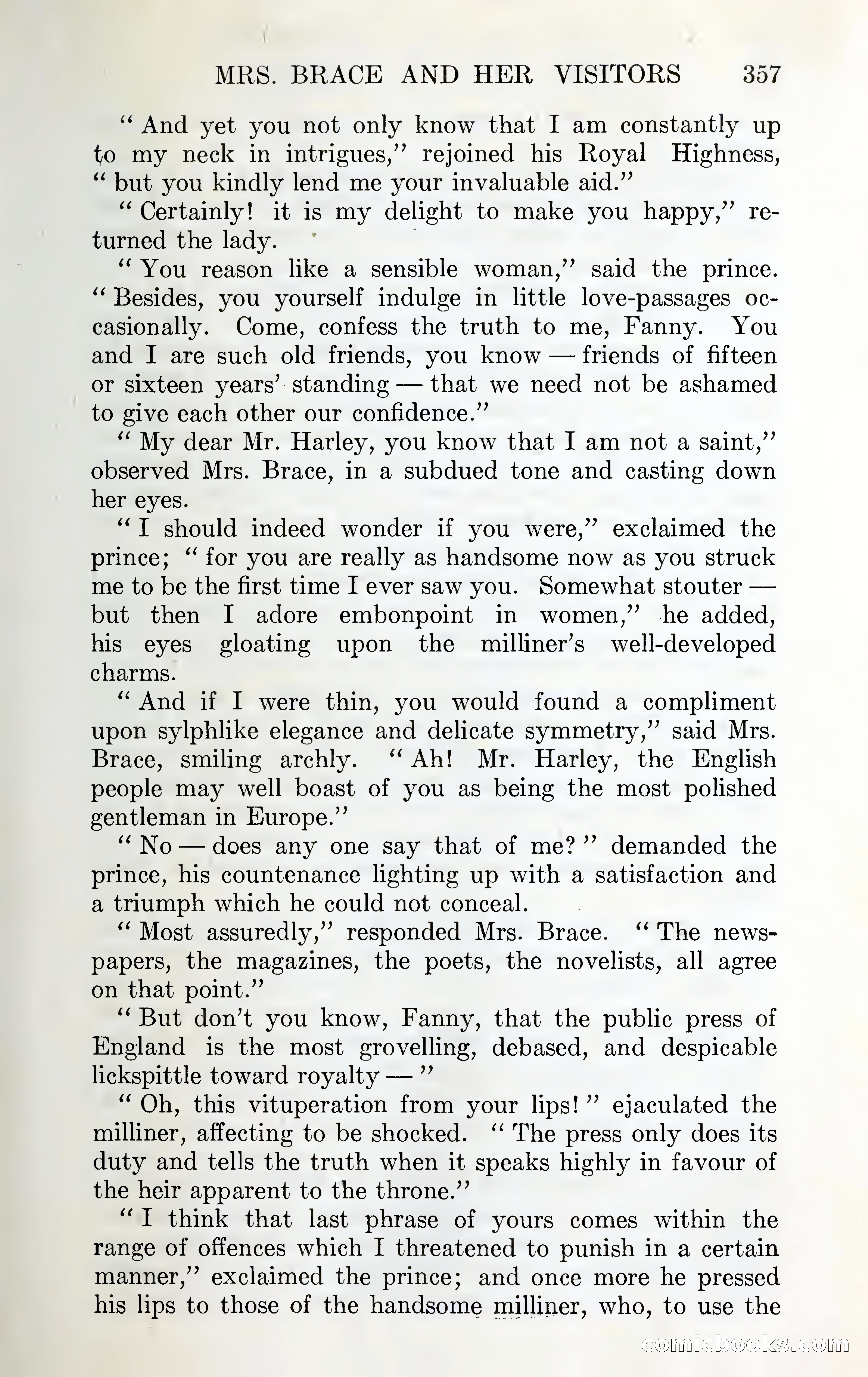 The Mysteries of the Court of London by Pauline Clarendon — page 360 of 398