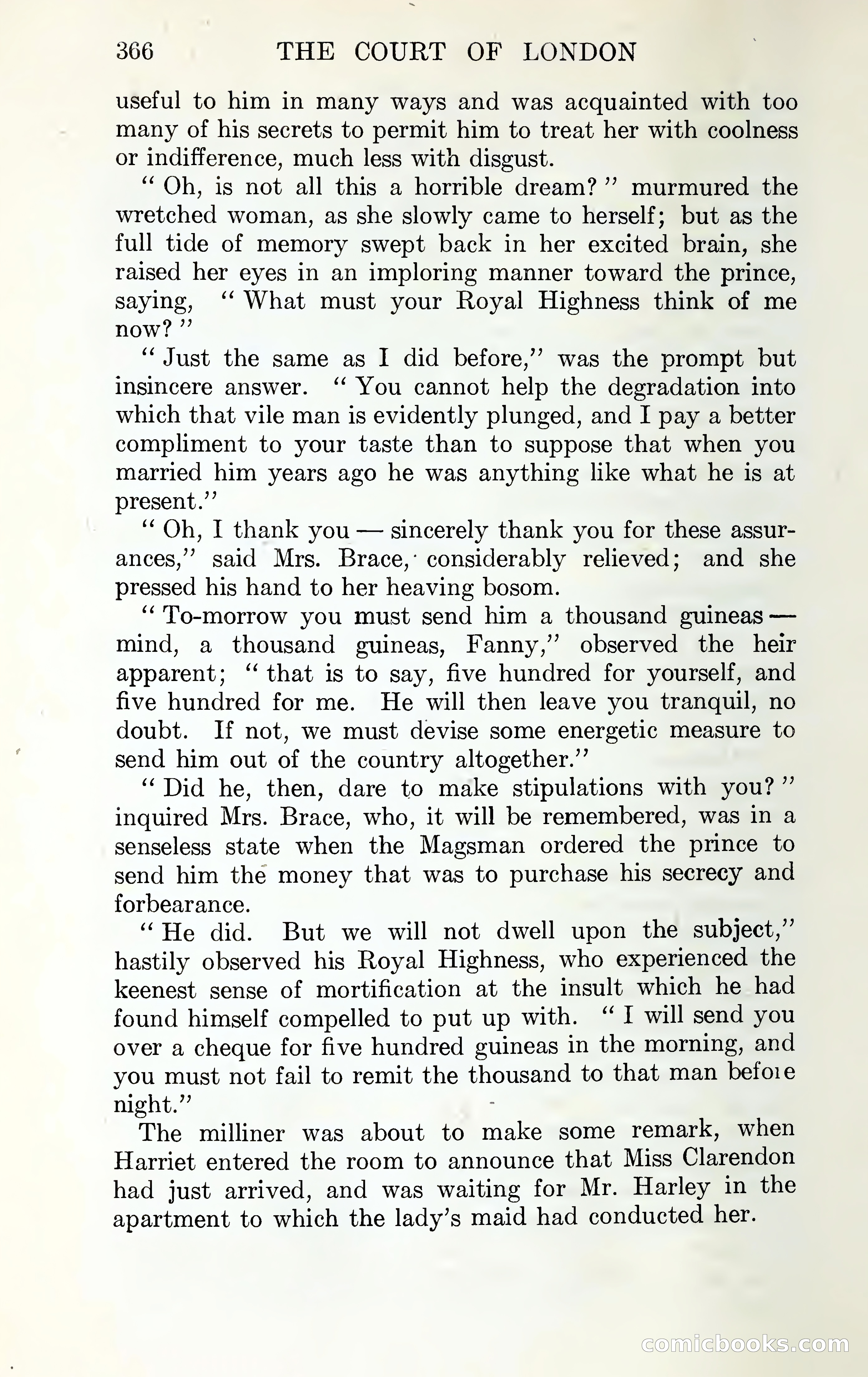 The Mysteries of the Court of London by Pauline Clarendon — page 369 of 398