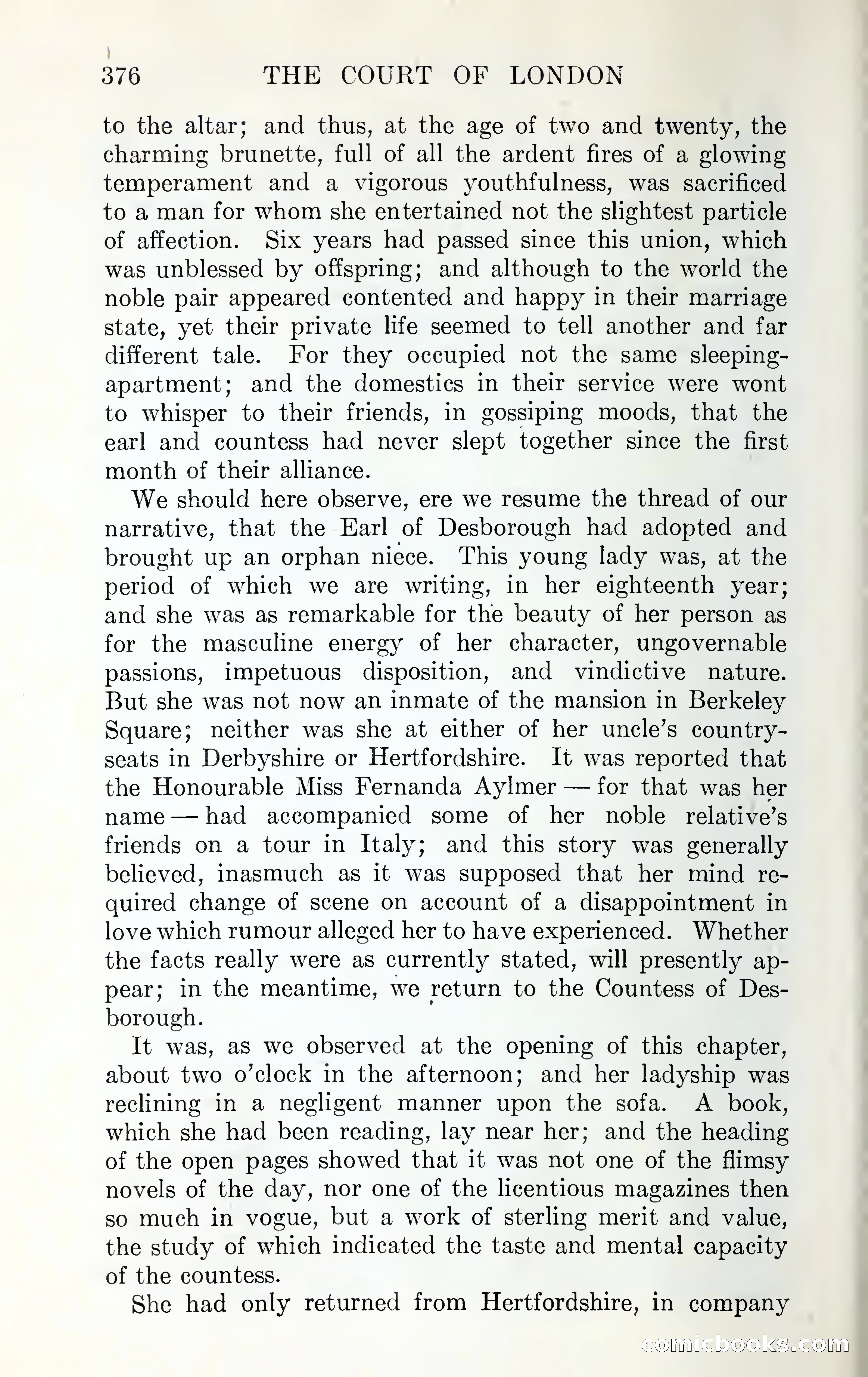 The Mysteries of the Court of London by Pauline Clarendon — page 379 of 398