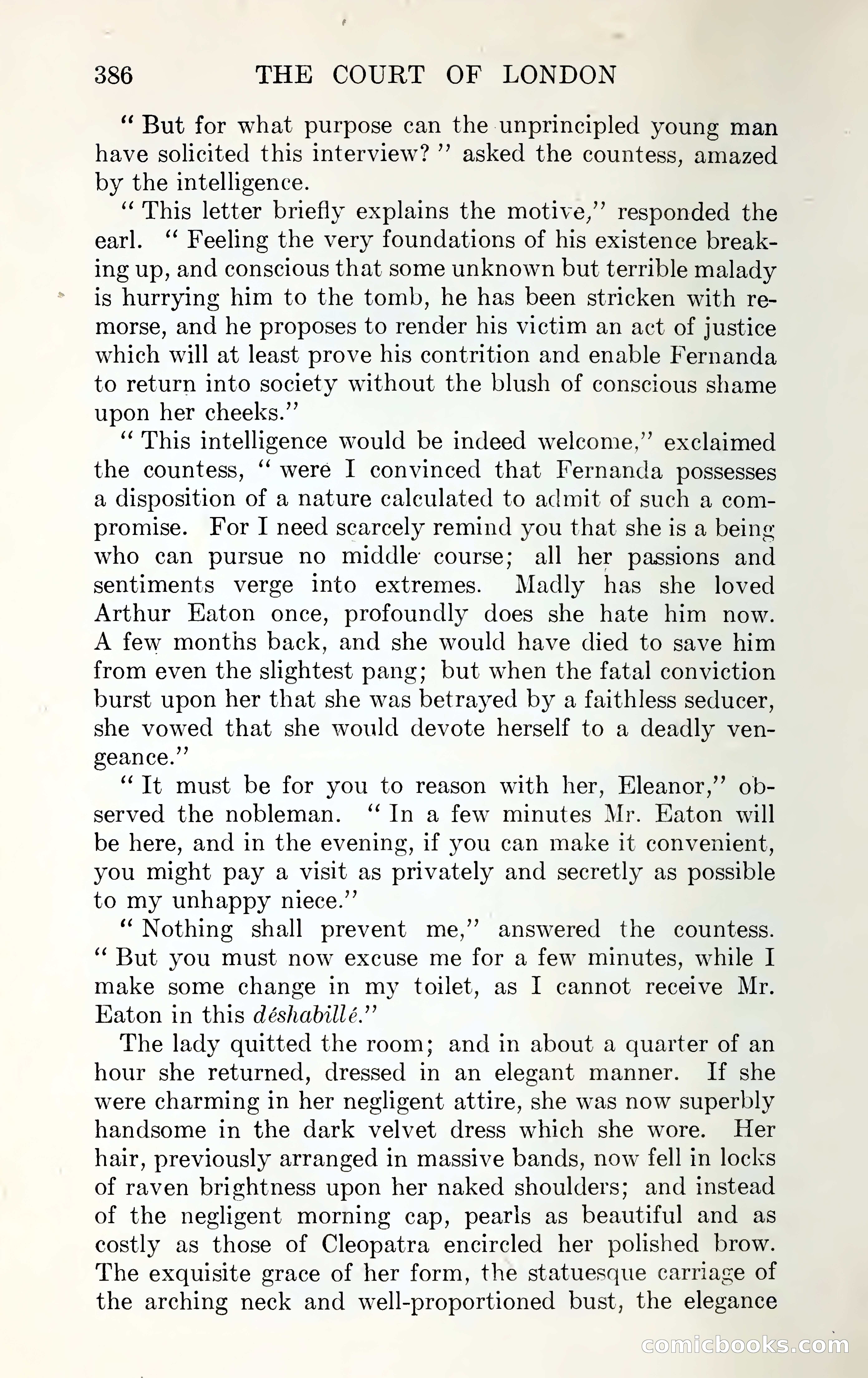 The Mysteries of the Court of London by Pauline Clarendon — page 389 of 398