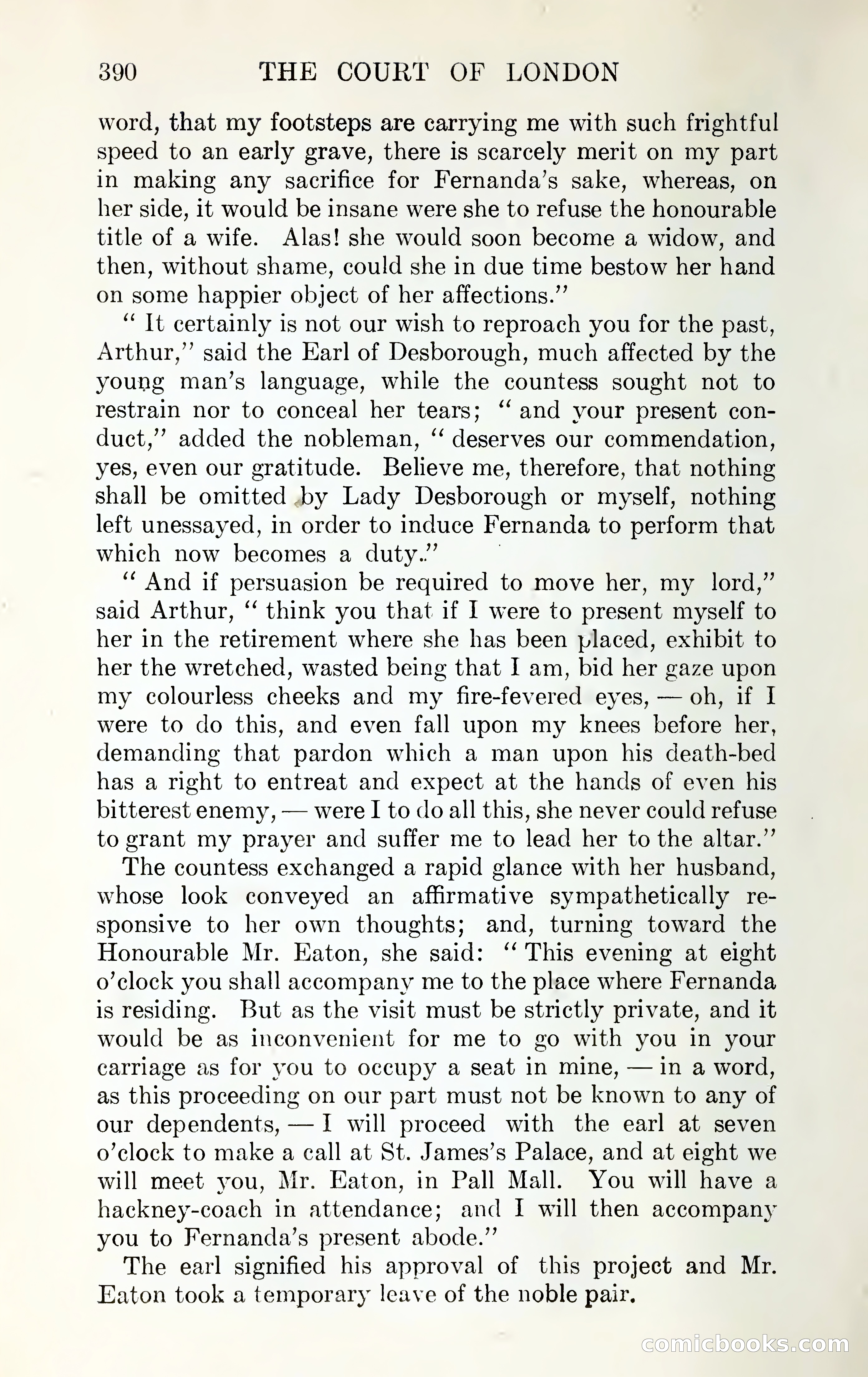 The Mysteries of the Court of London by Pauline Clarendon — page 393 of 398