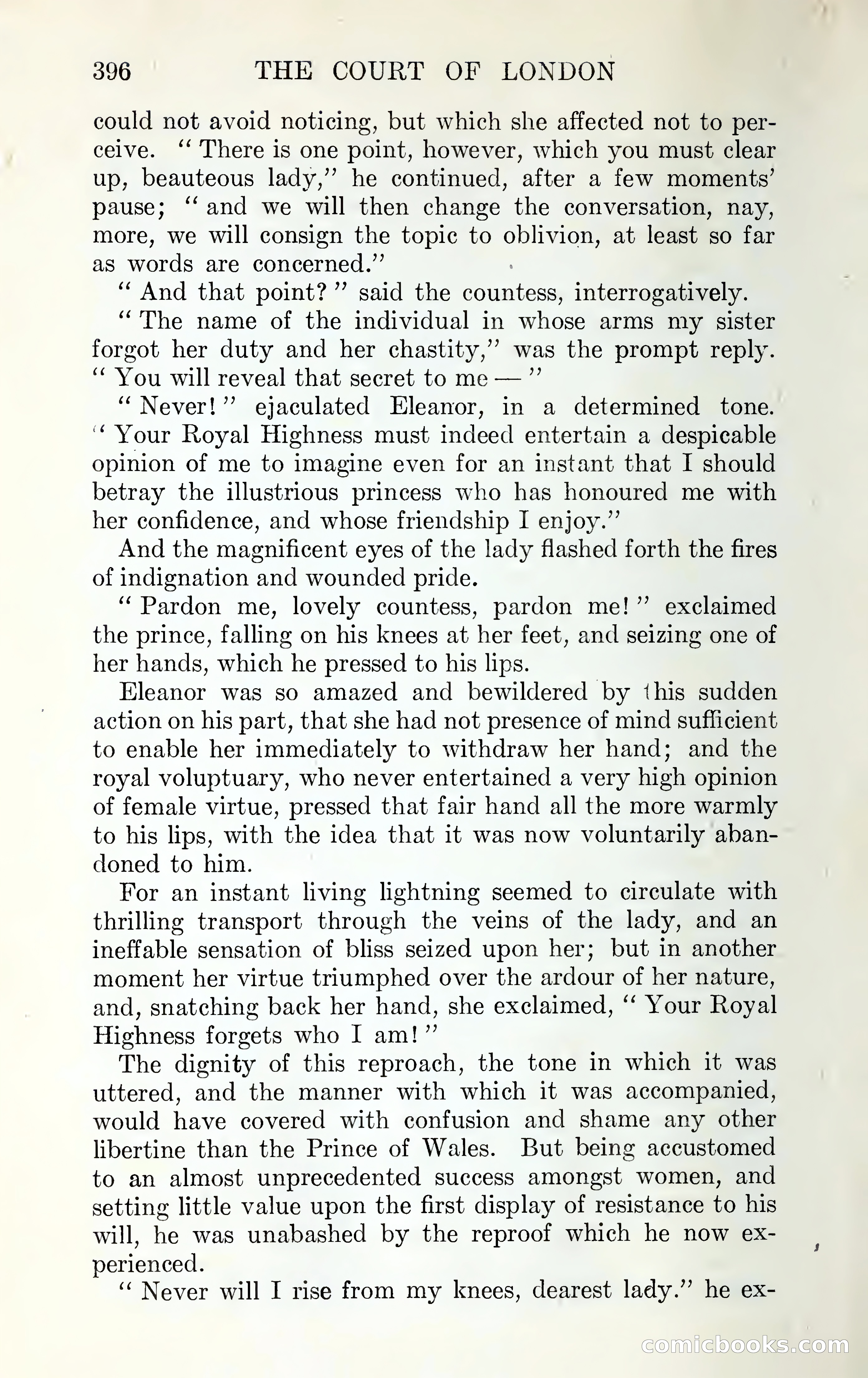 The Mysteries of the Court of London by Pauline Clarendon — page 399 of 398