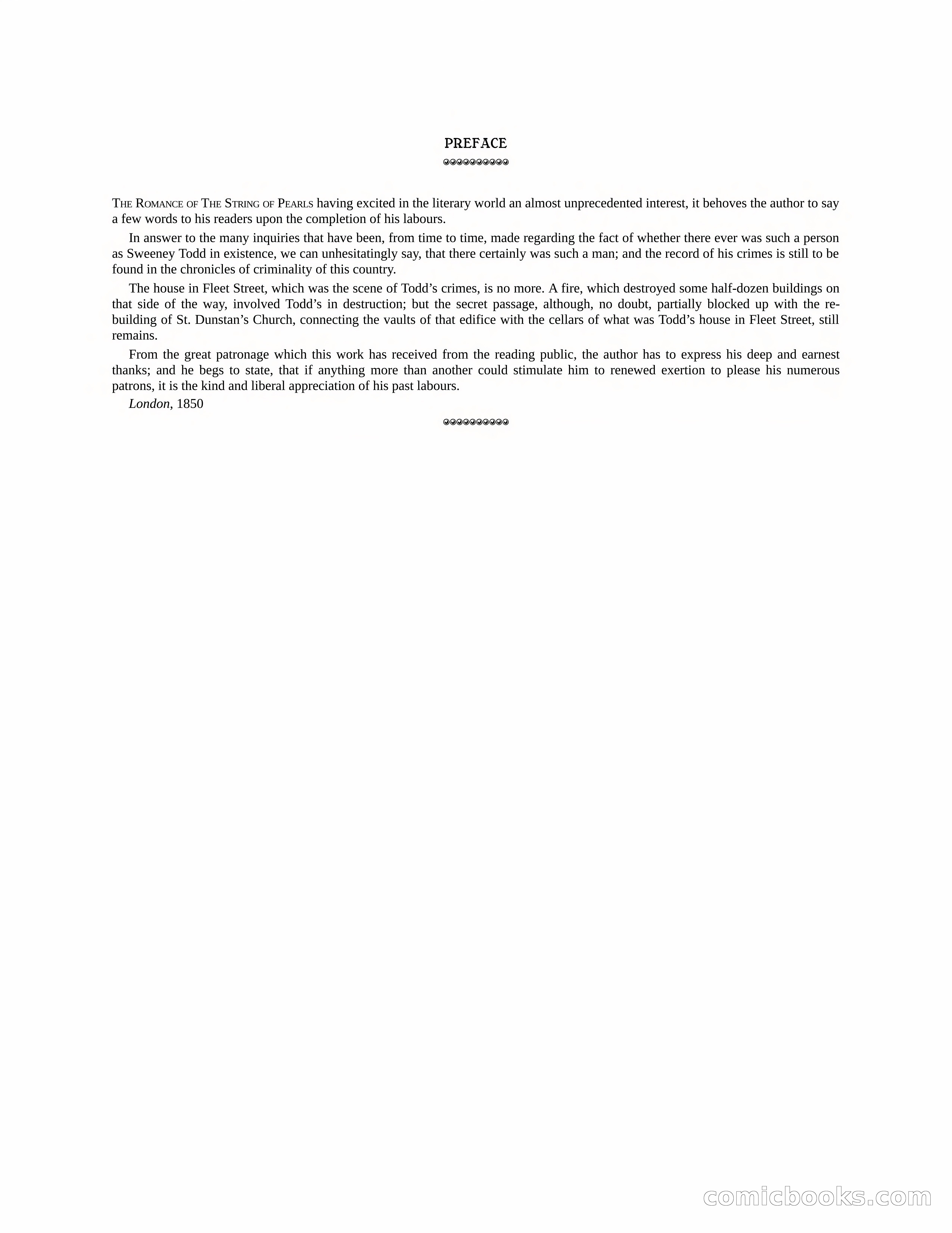 The Gift of the Sailor: The String of Pearls & Sweeney Todd, the Demon Barber of Fleet Street — page 5 of 400