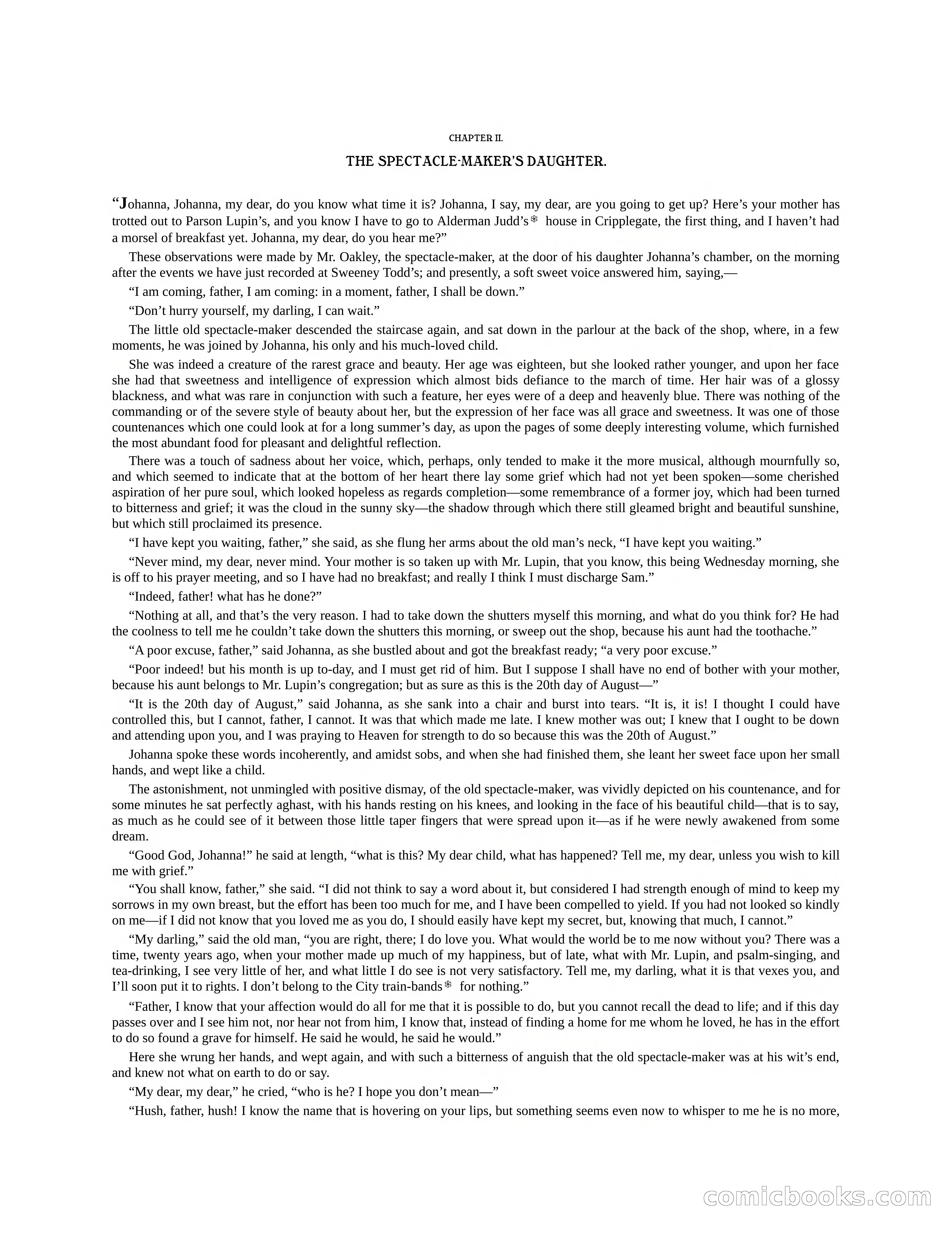 The Gift of the Sailor: The String of Pearls & Sweeney Todd, the Demon Barber of Fleet Street — page 12 of 400