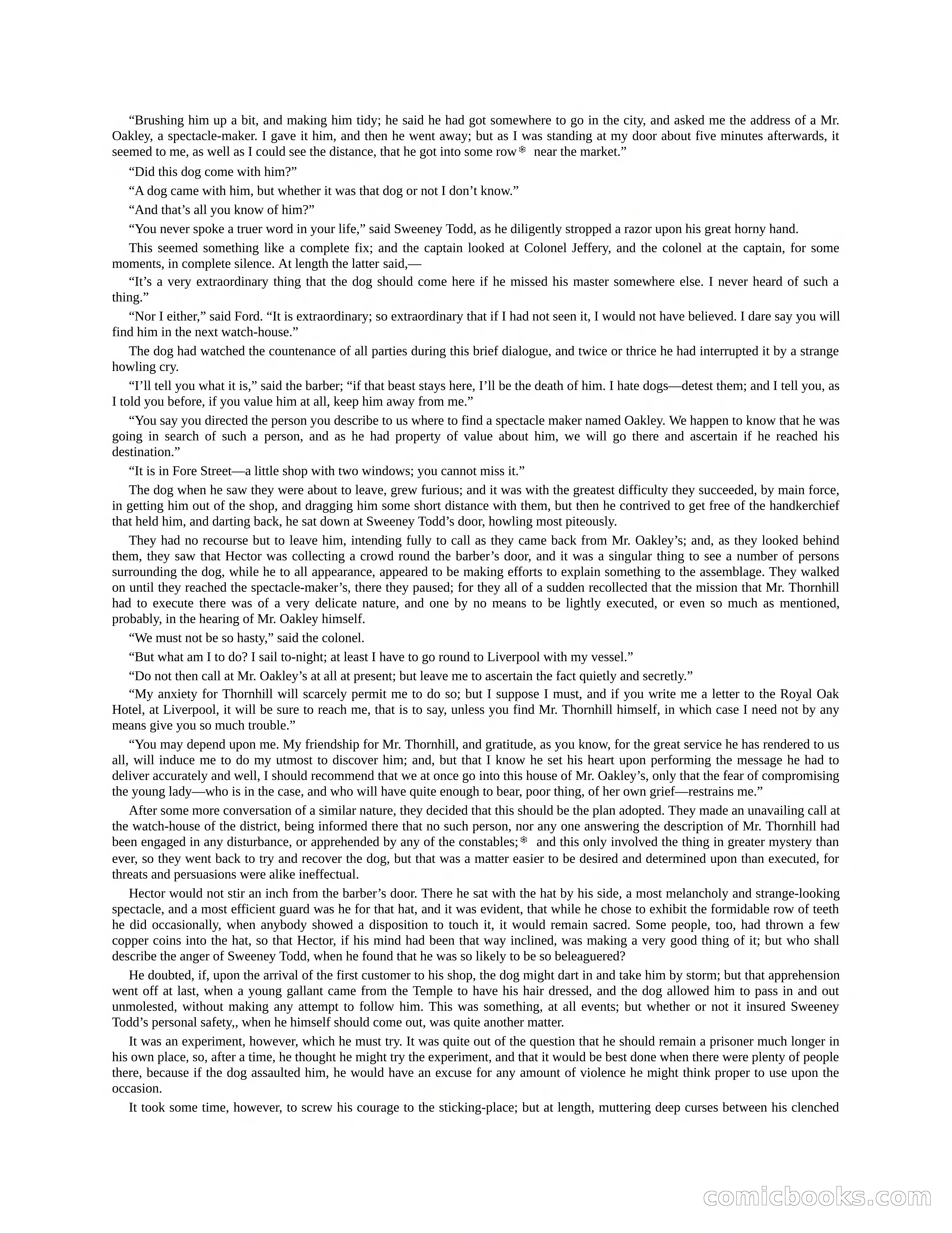 The Gift of the Sailor: The String of Pearls & Sweeney Todd, the Demon Barber of Fleet Street — page 17 of 400