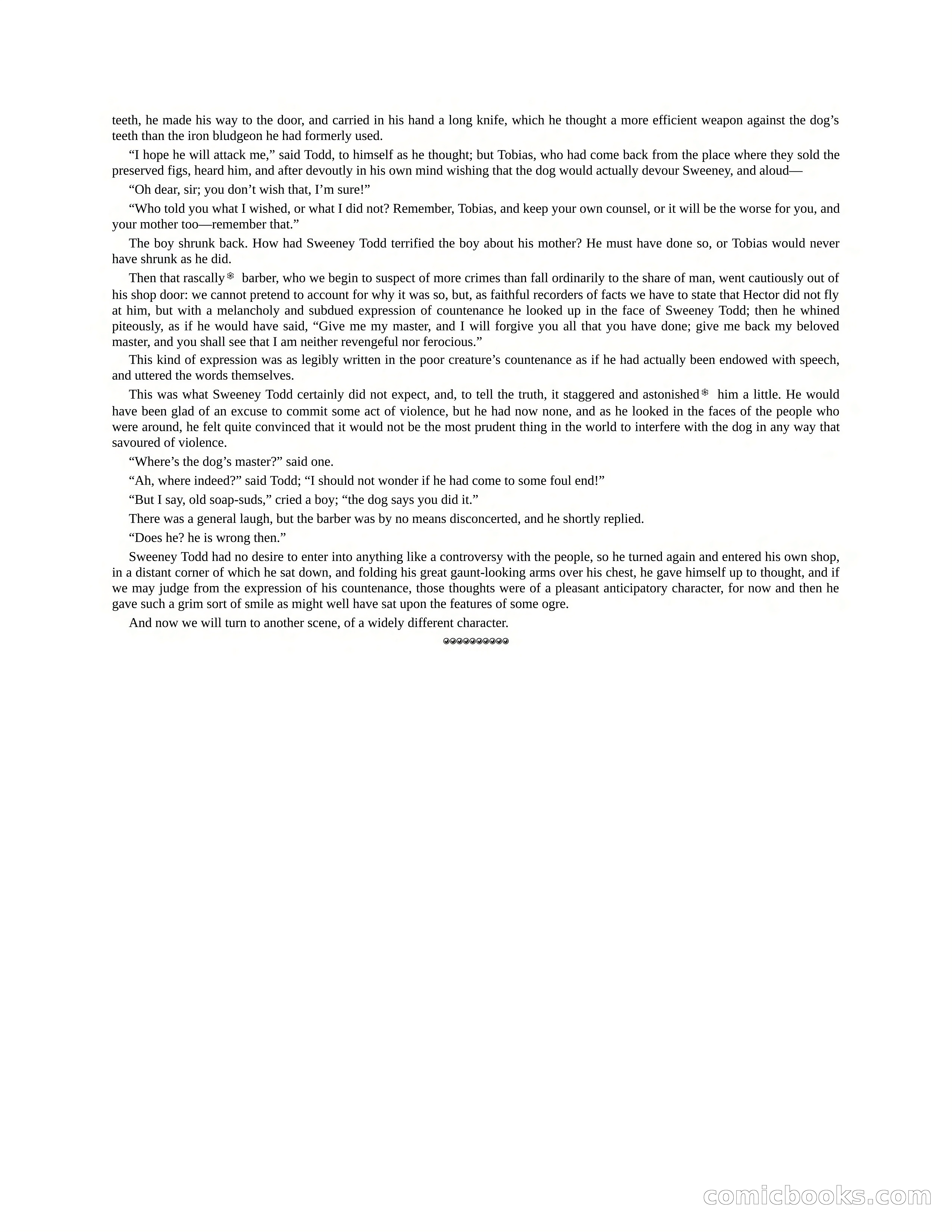 The Gift of the Sailor: The String of Pearls & Sweeney Todd, the Demon Barber of Fleet Street — page 18 of 400