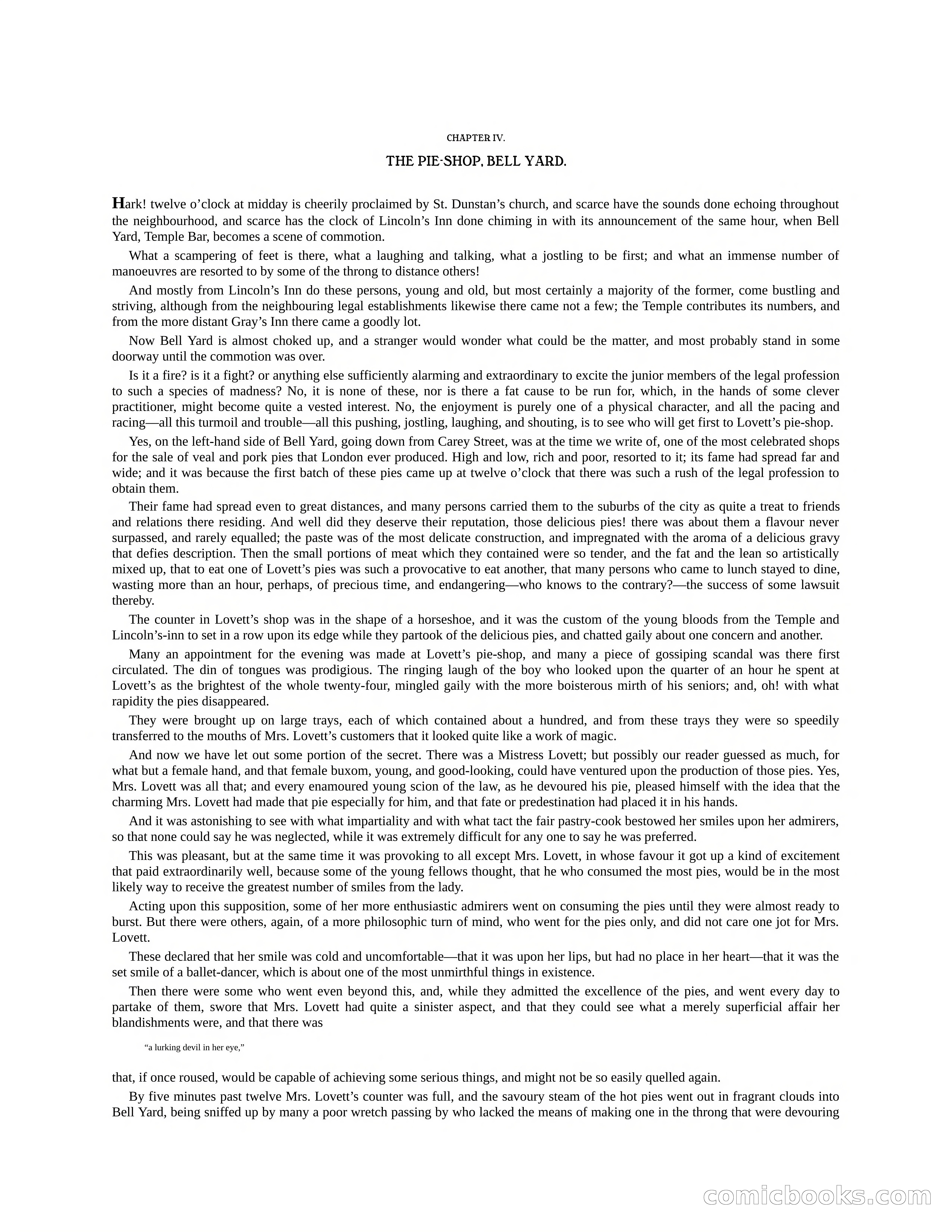 The Gift of the Sailor: The String of Pearls & Sweeney Todd, the Demon Barber of Fleet Street — page 19 of 400