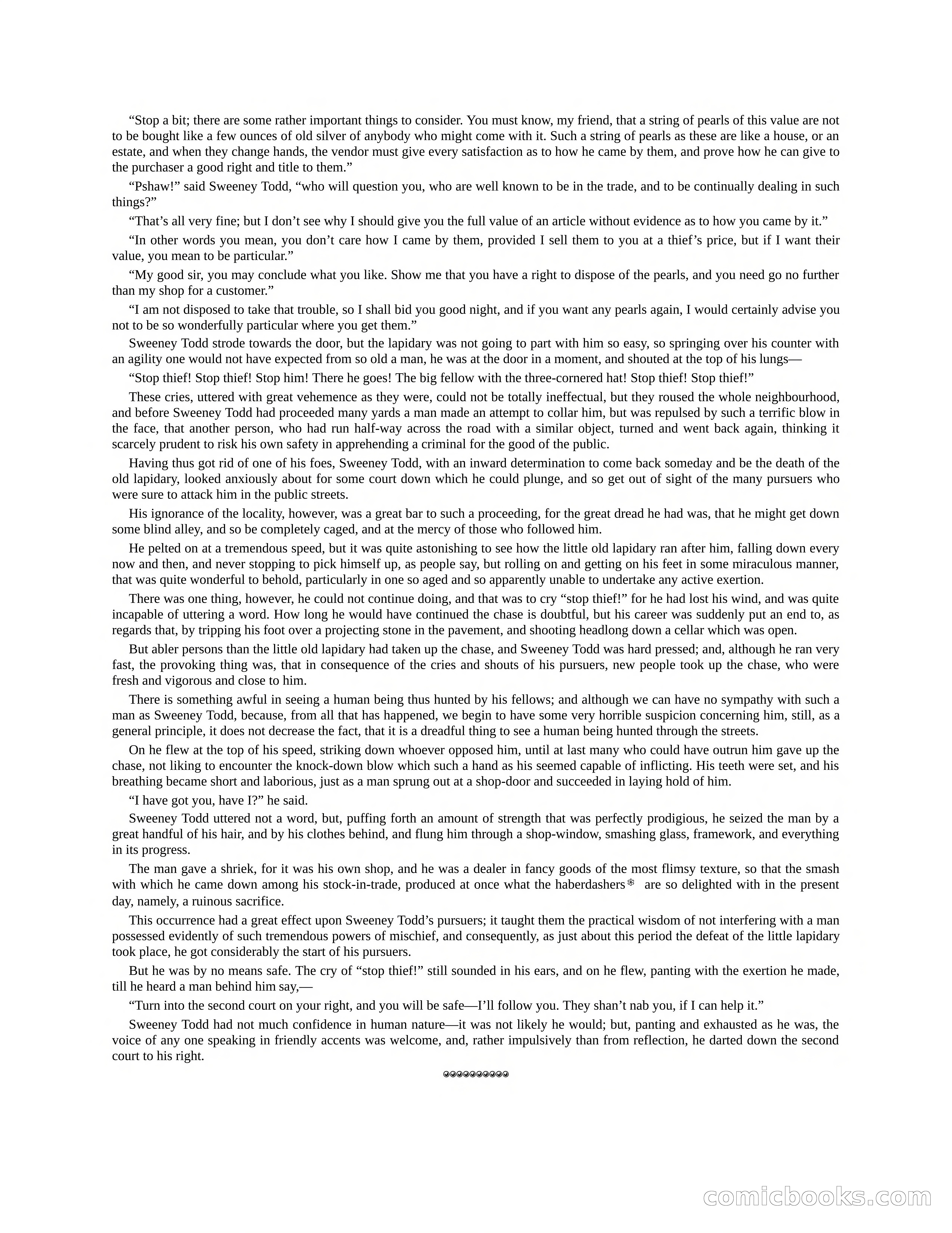 The Gift of the Sailor: The String of Pearls & Sweeney Todd, the Demon Barber of Fleet Street — page 30 of 400