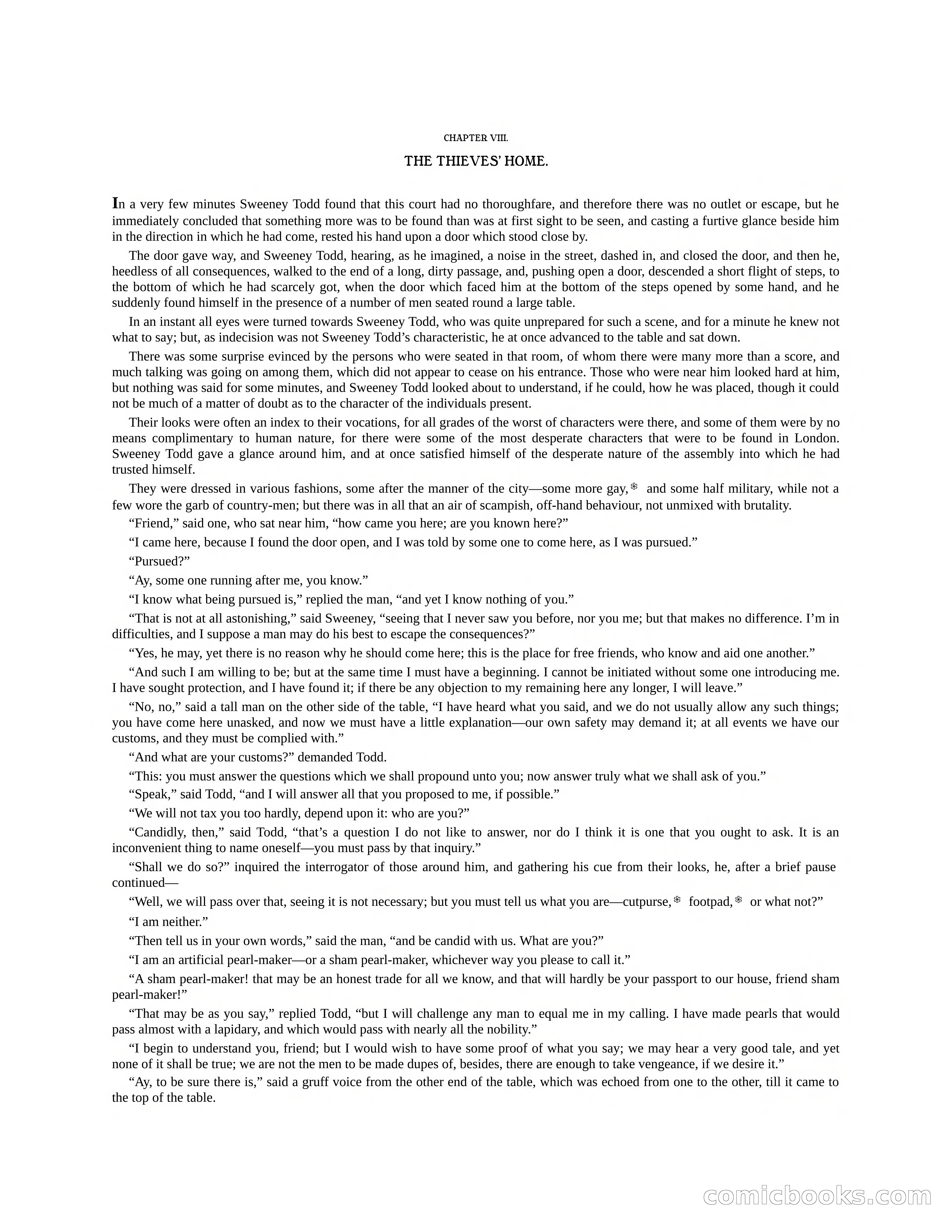 The Gift of the Sailor: The String of Pearls & Sweeney Todd, the Demon Barber of Fleet Street — page 31 of 400