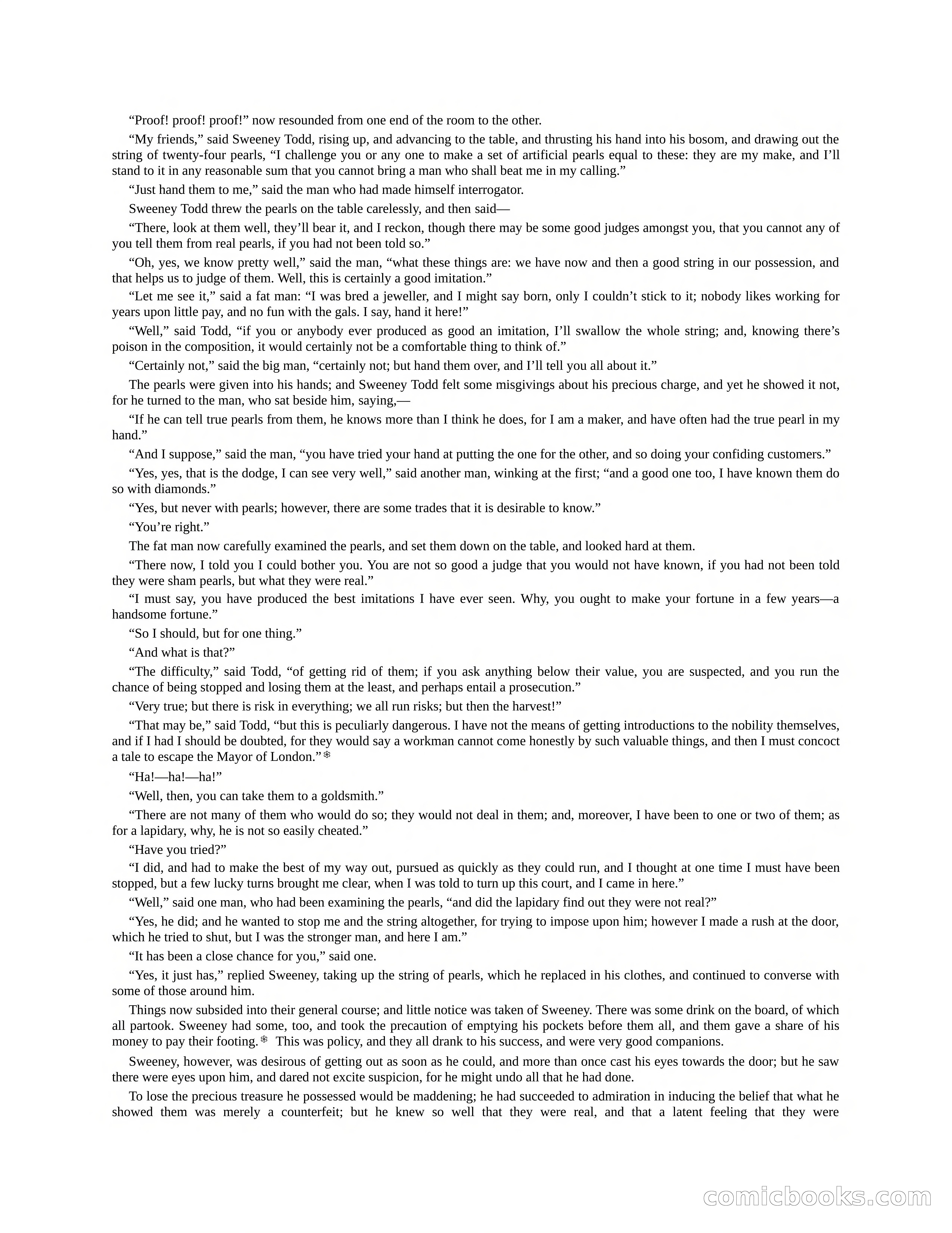 The Gift of the Sailor: The String of Pearls & Sweeney Todd, the Demon Barber of Fleet Street — page 32 of 400