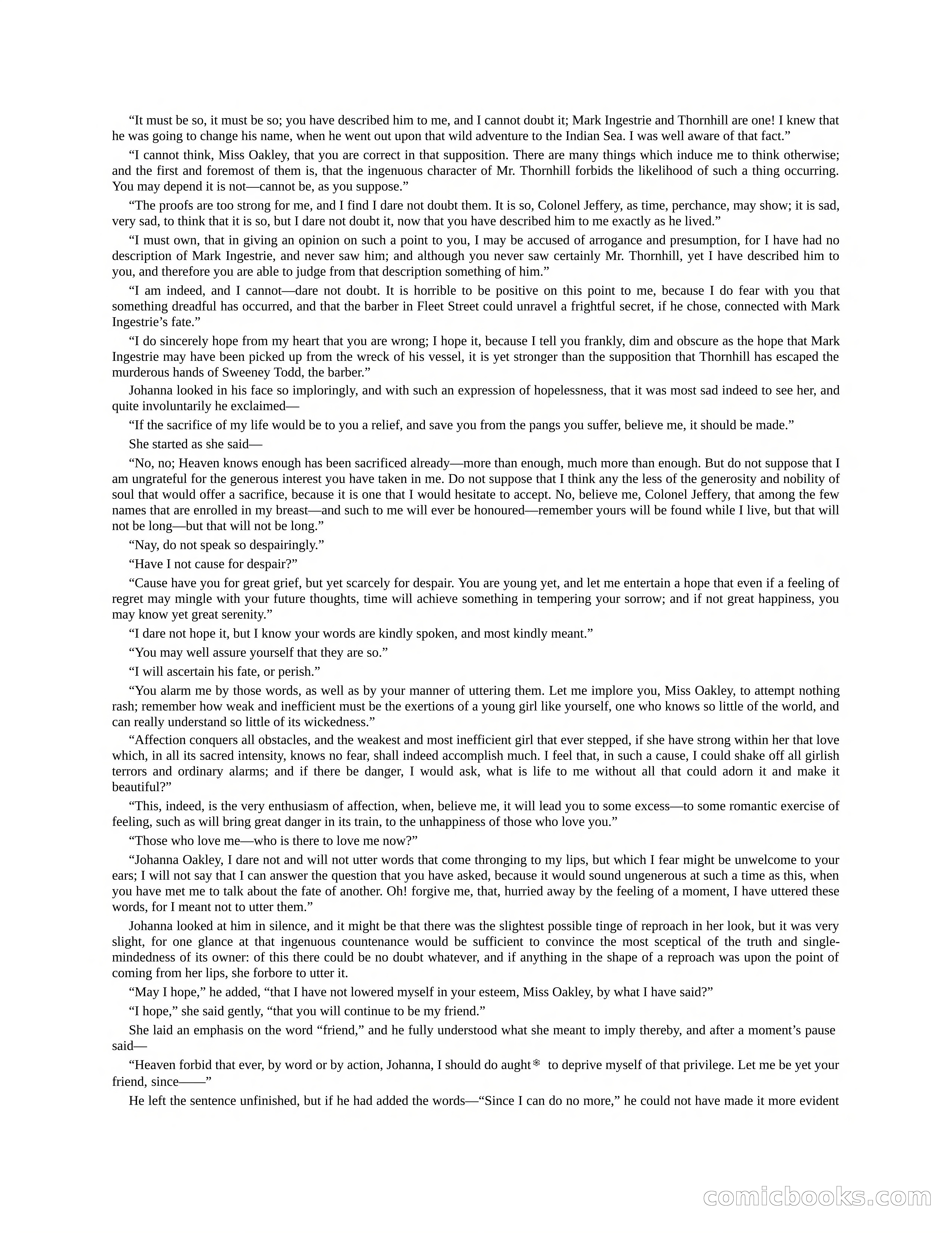 The Gift of the Sailor: The String of Pearls & Sweeney Todd, the Demon Barber of Fleet Street — page 62 of 400