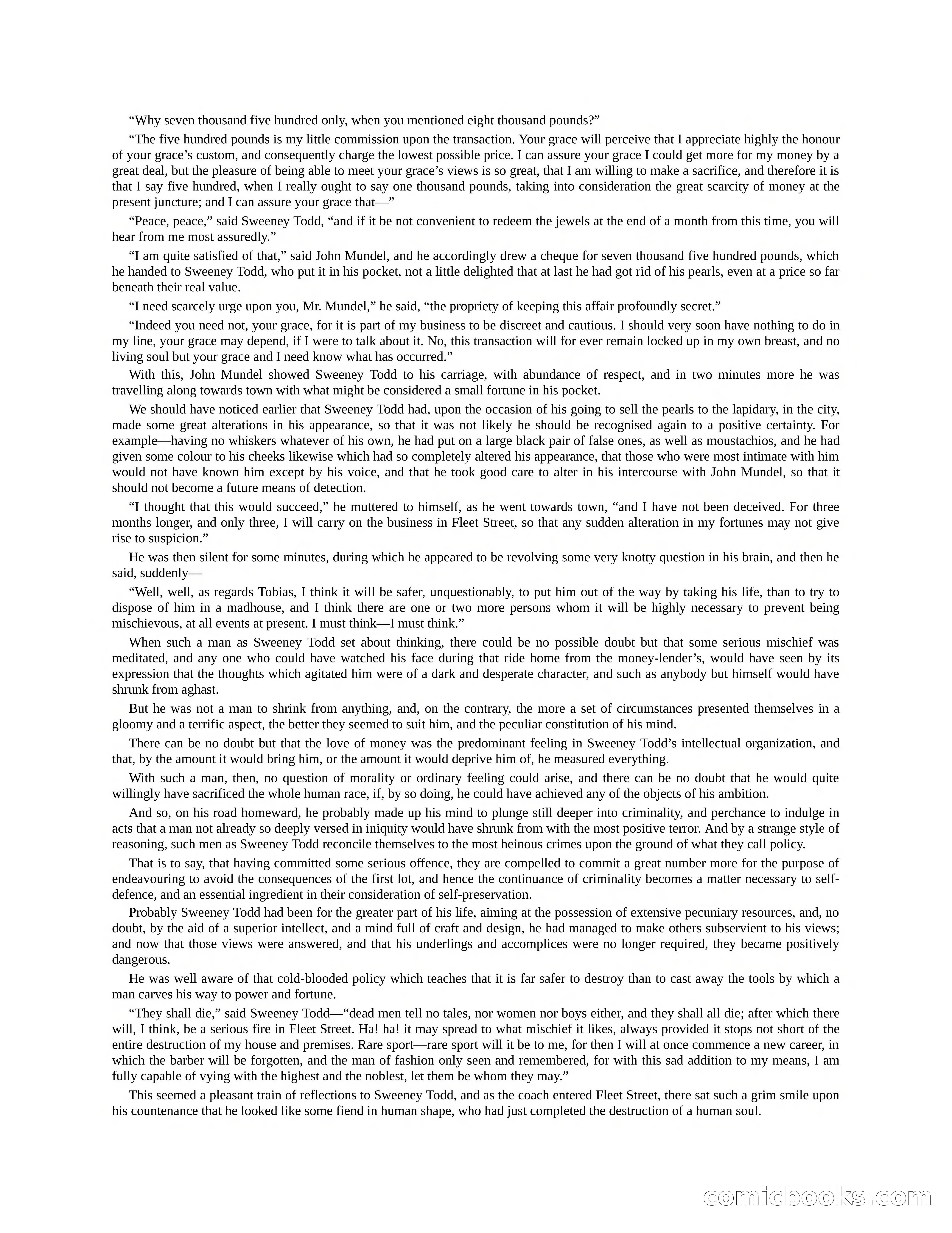 The Gift of the Sailor: The String of Pearls & Sweeney Todd, the Demon Barber of Fleet Street — page 68 of 400