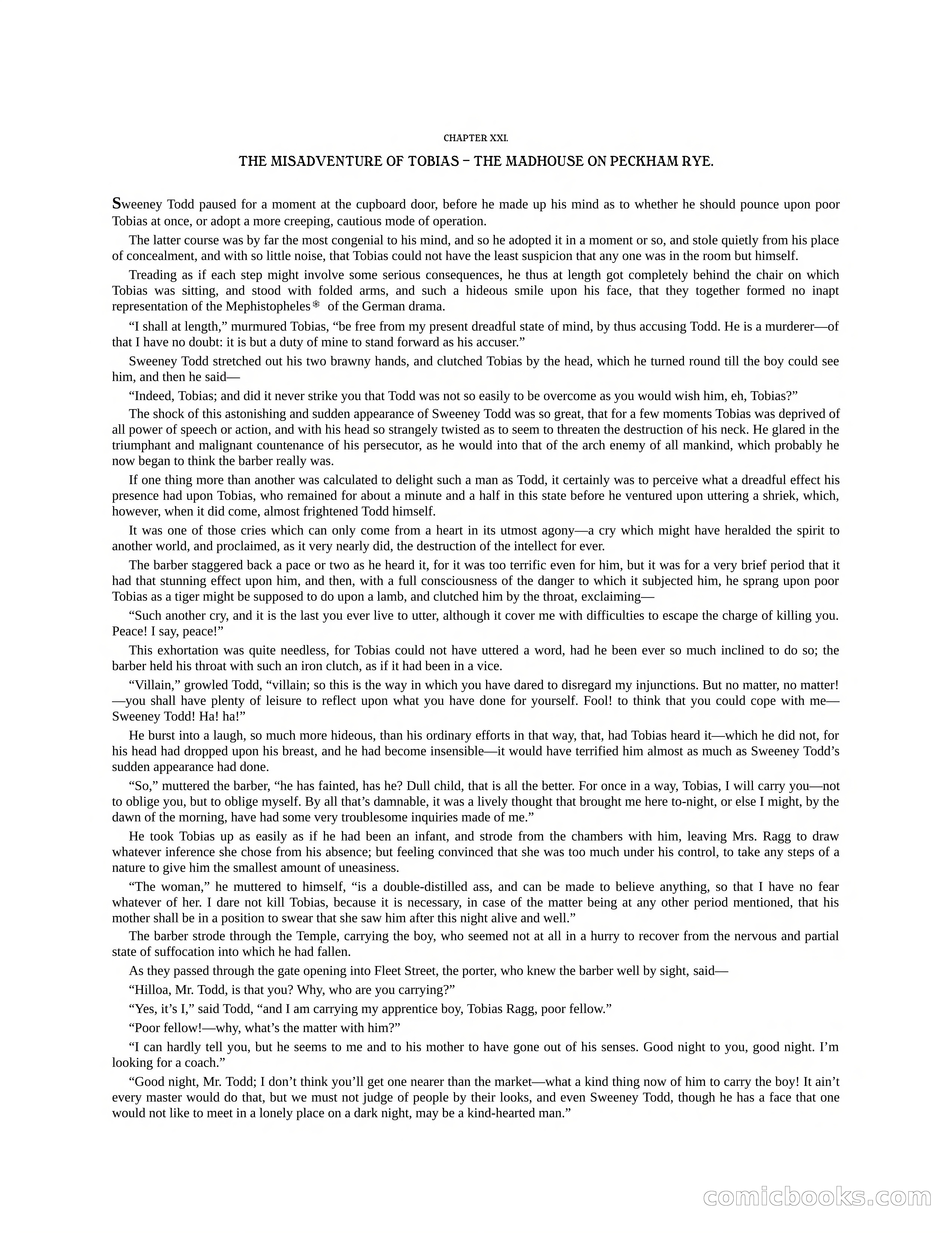 The Gift of the Sailor: The String of Pearls & Sweeney Todd, the Demon Barber of Fleet Street — page 78 of 400