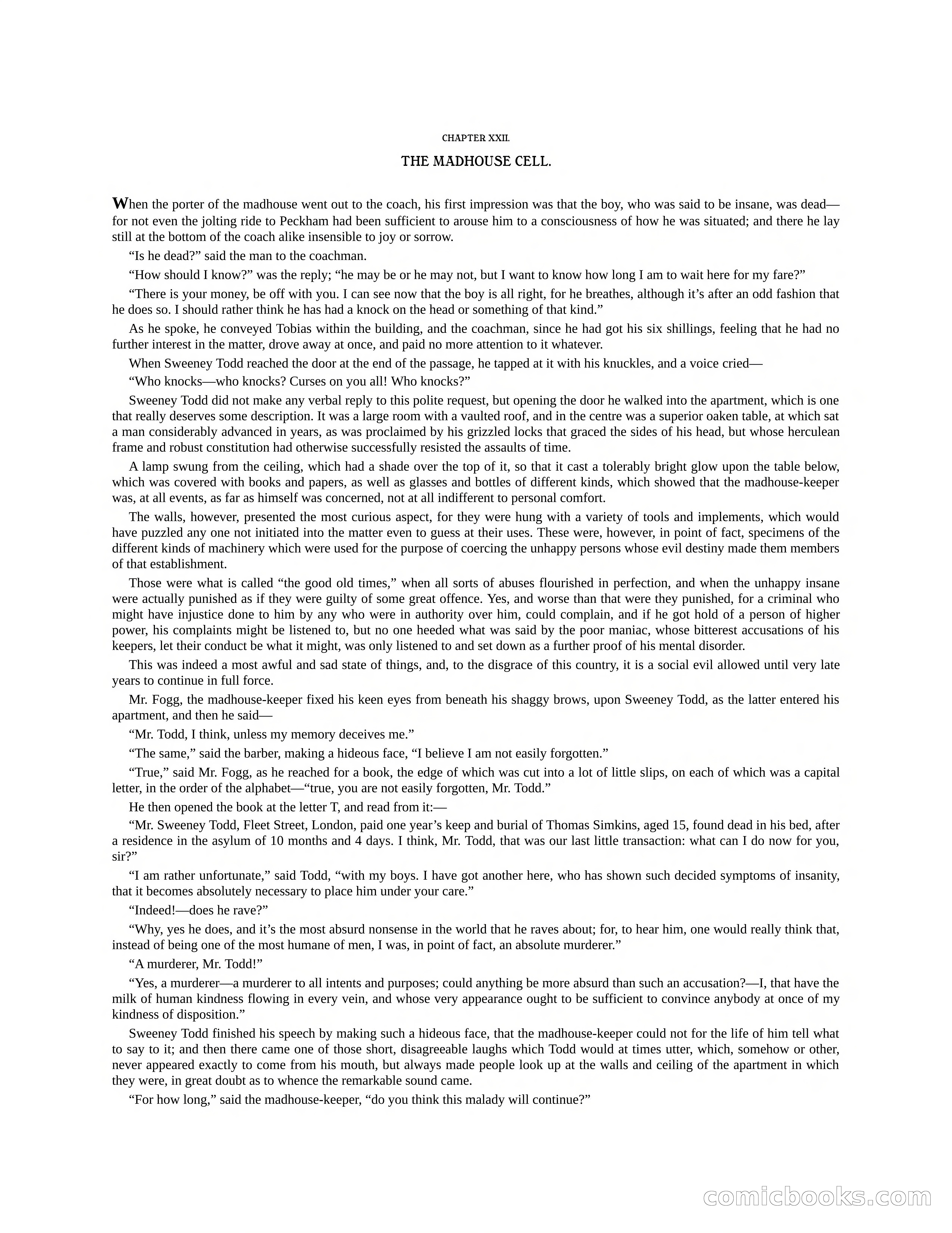 The Gift of the Sailor: The String of Pearls & Sweeney Todd, the Demon Barber of Fleet Street — page 80 of 400