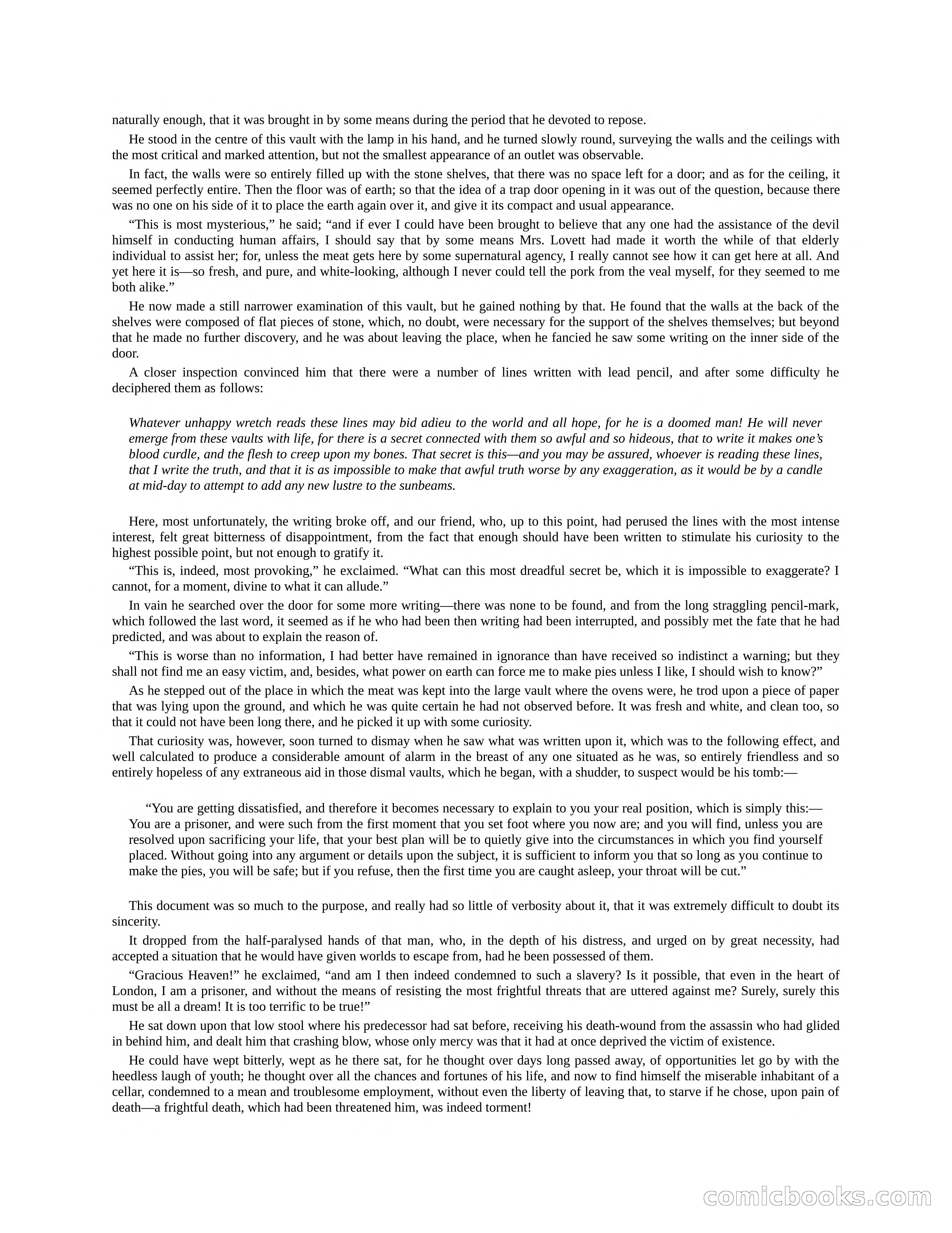 The Gift of the Sailor: The String of Pearls & Sweeney Todd, the Demon Barber of Fleet Street — page 84 of 400