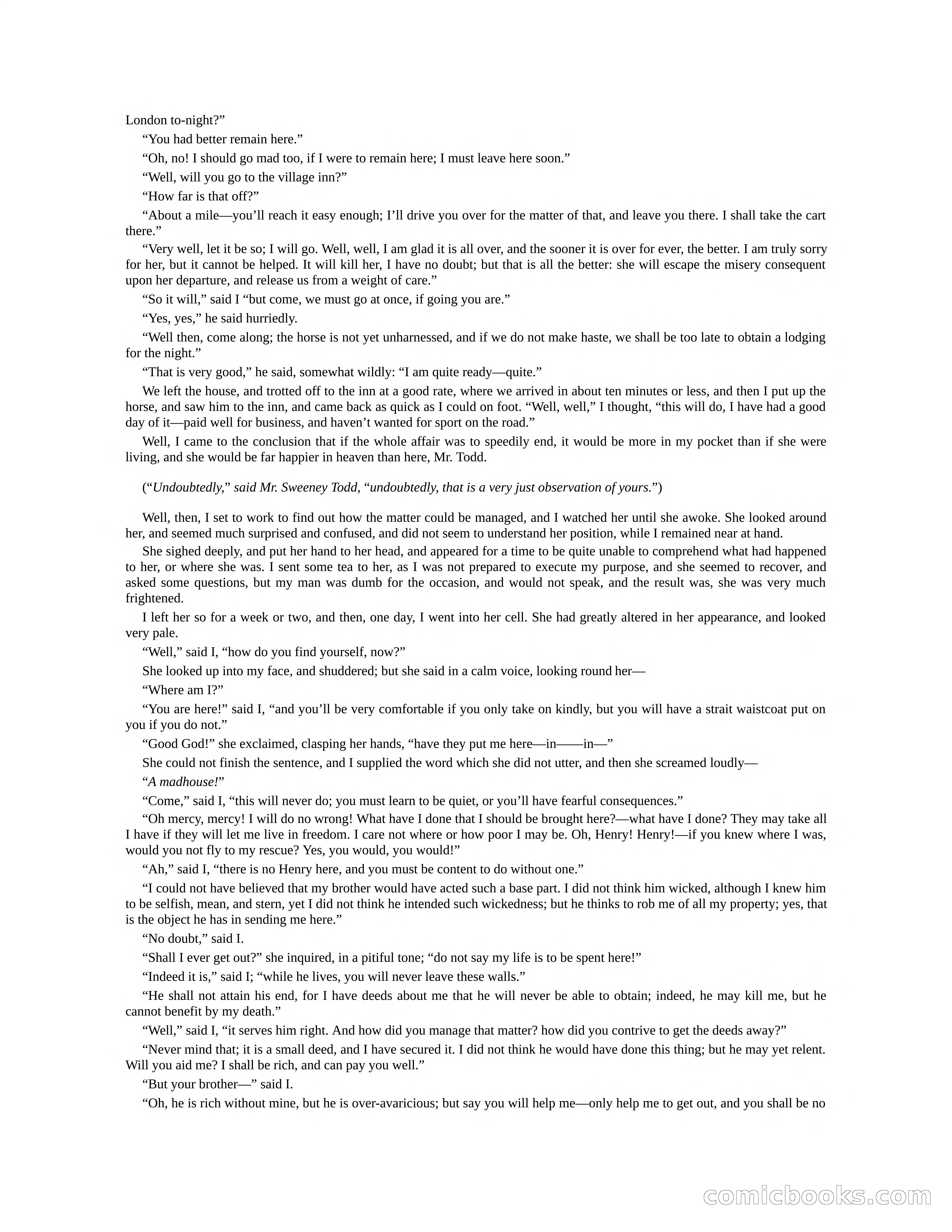 The Gift of the Sailor: The String of Pearls & Sweeney Todd, the Demon Barber of Fleet Street — page 92 of 400