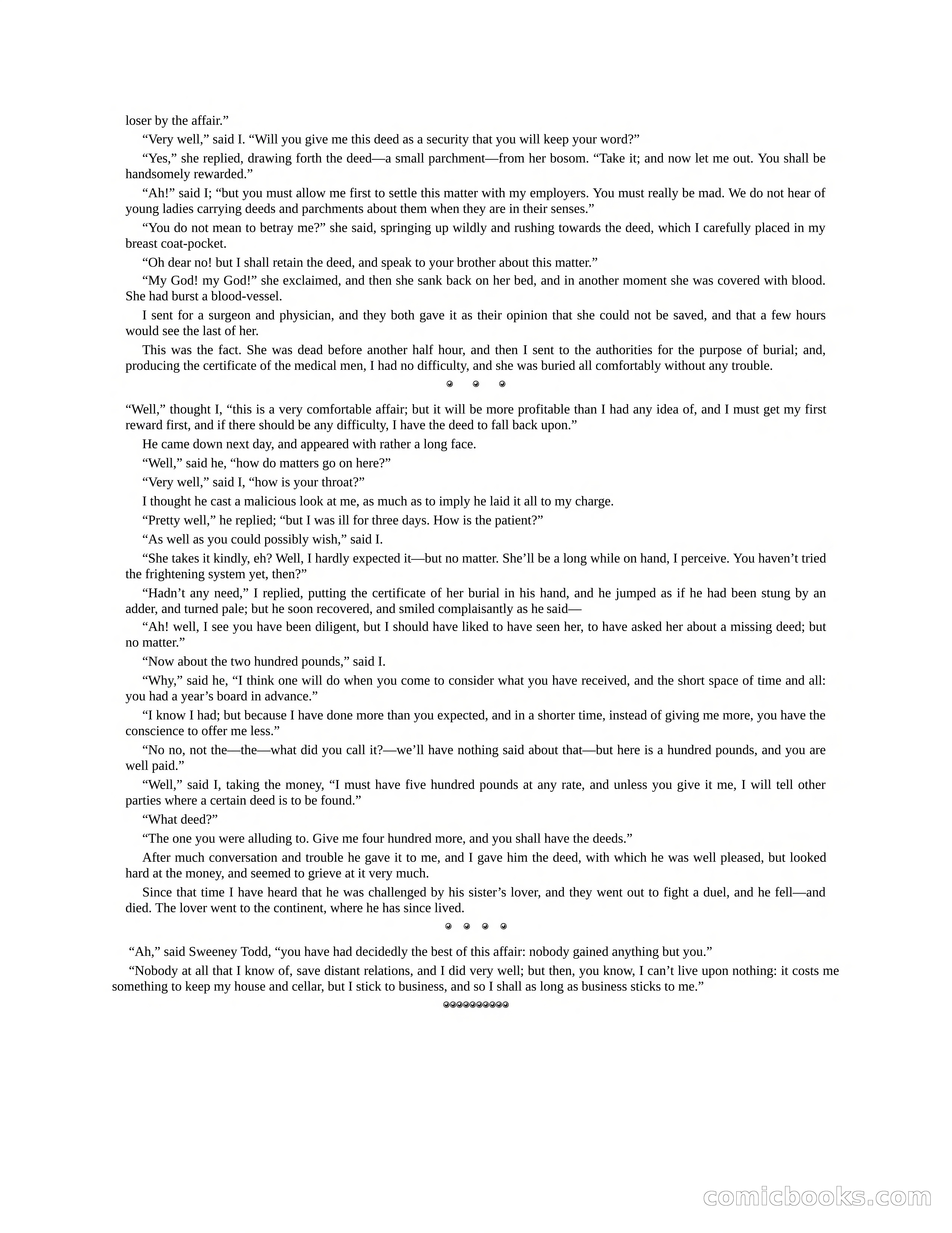 The Gift of the Sailor: The String of Pearls & Sweeney Todd, the Demon Barber of Fleet Street — page 93 of 400