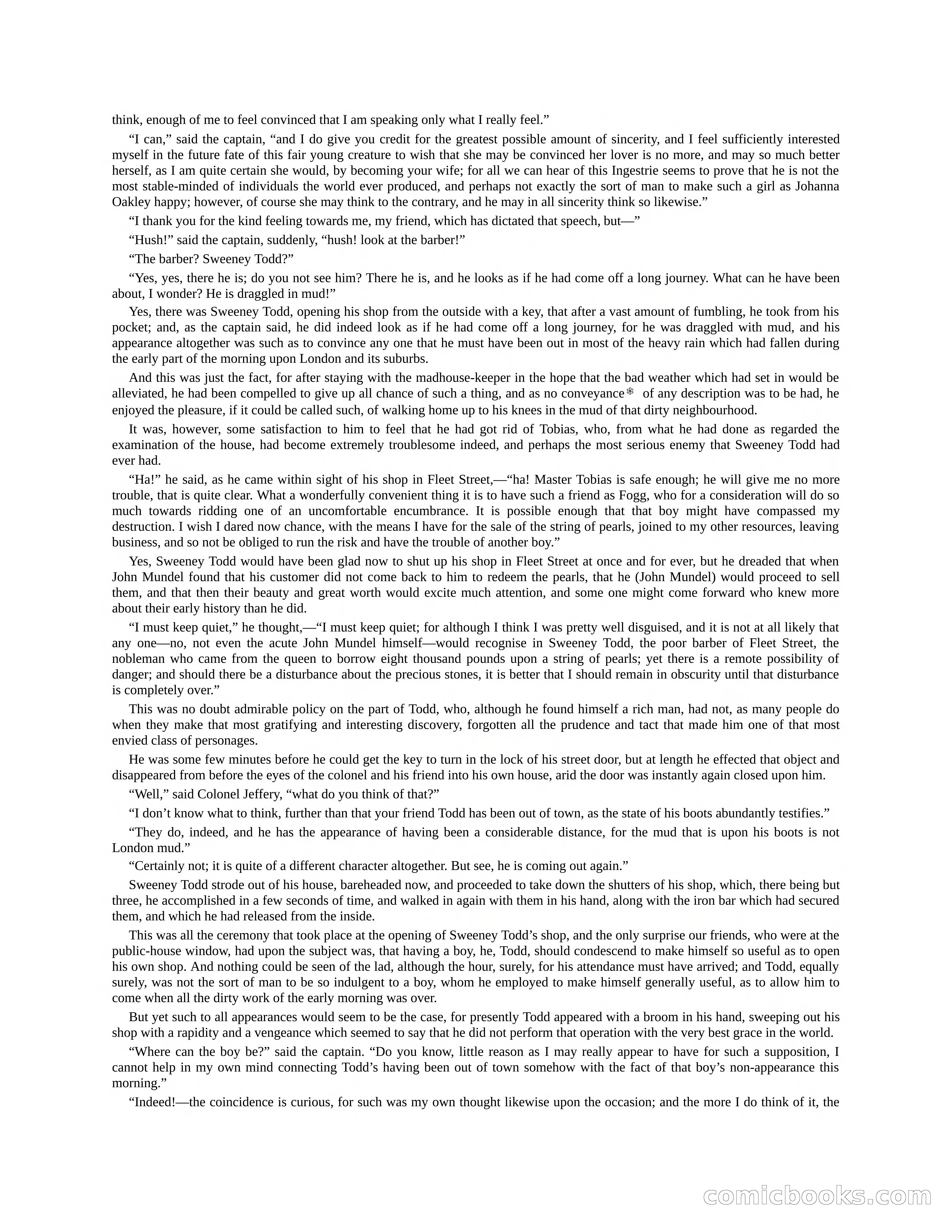The Gift of the Sailor: The String of Pearls & Sweeney Todd, the Demon Barber of Fleet Street — page 95 of 400