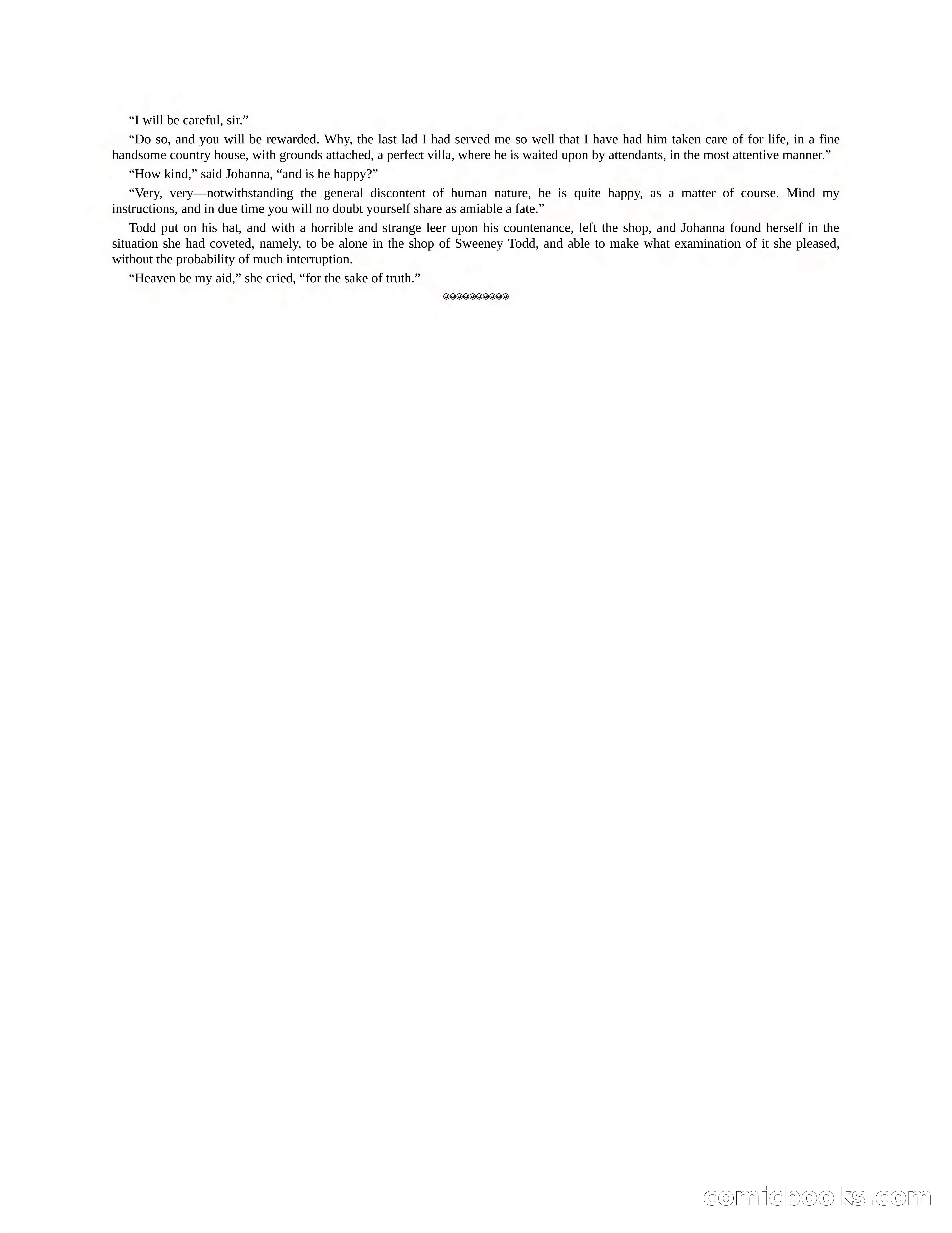 The Gift of the Sailor: The String of Pearls & Sweeney Todd, the Demon Barber of Fleet Street — page 117 of 400