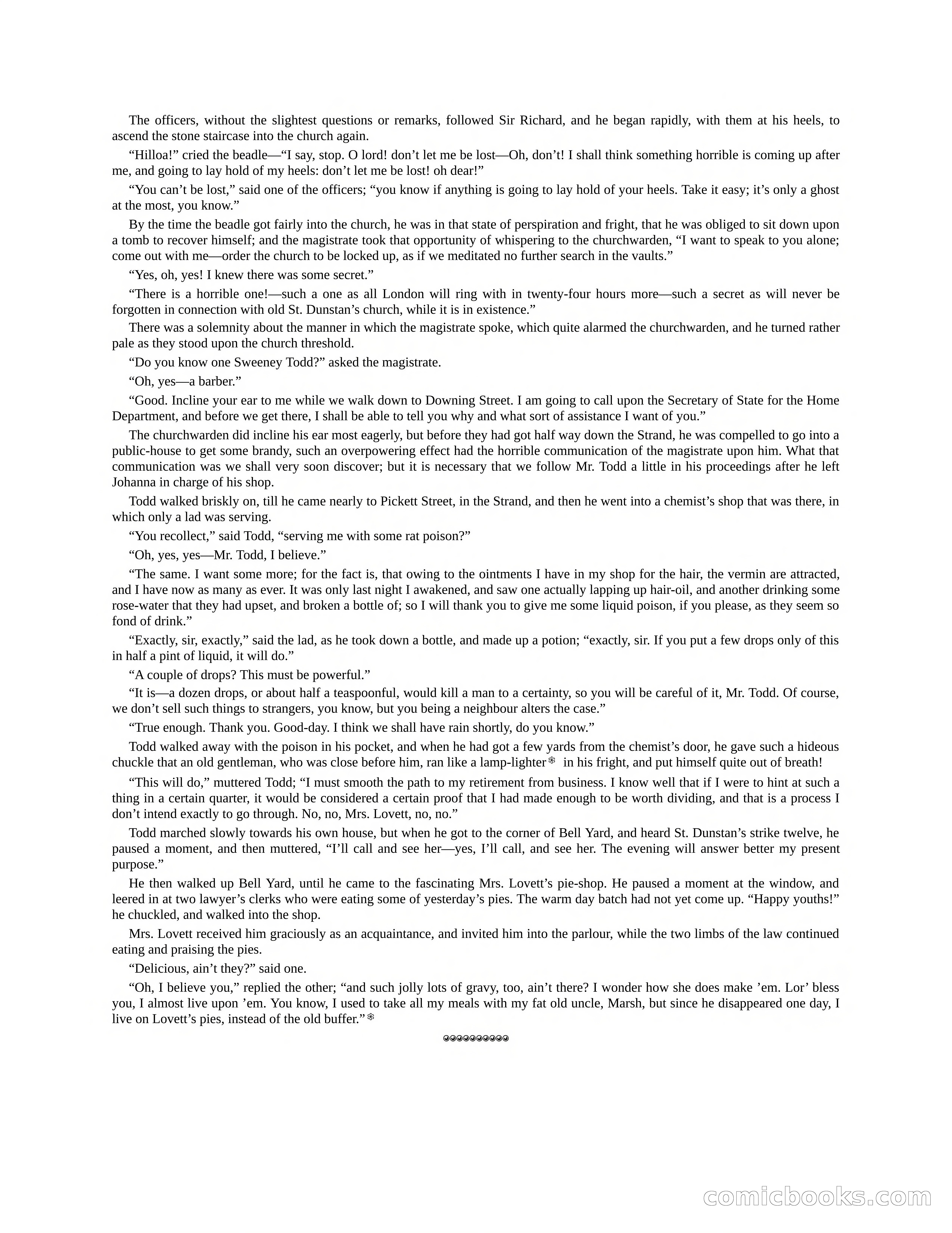 The Gift of the Sailor: The String of Pearls & Sweeney Todd, the Demon Barber of Fleet Street — page 119 of 400