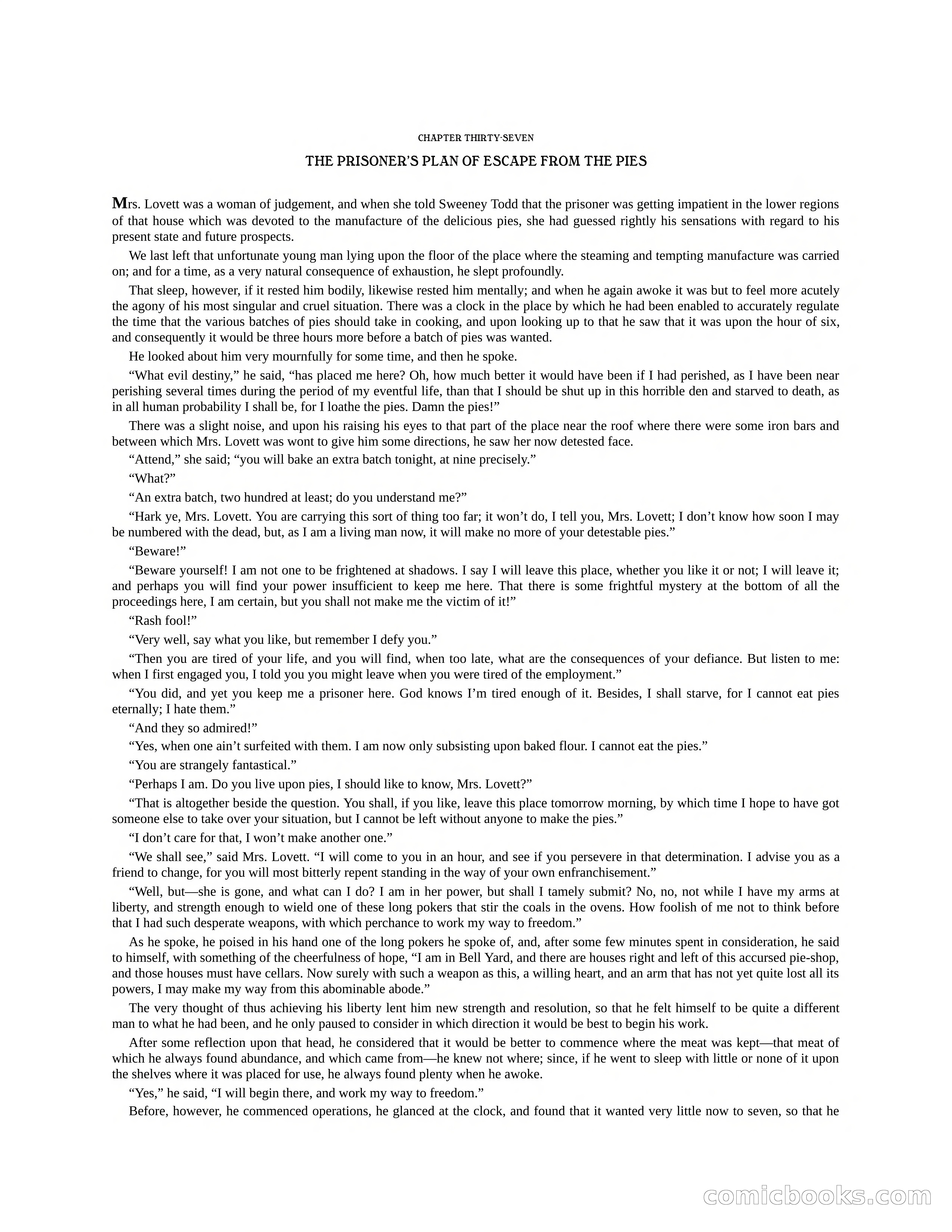 The Gift of the Sailor: The String of Pearls & Sweeney Todd, the Demon Barber of Fleet Street — page 126 of 400