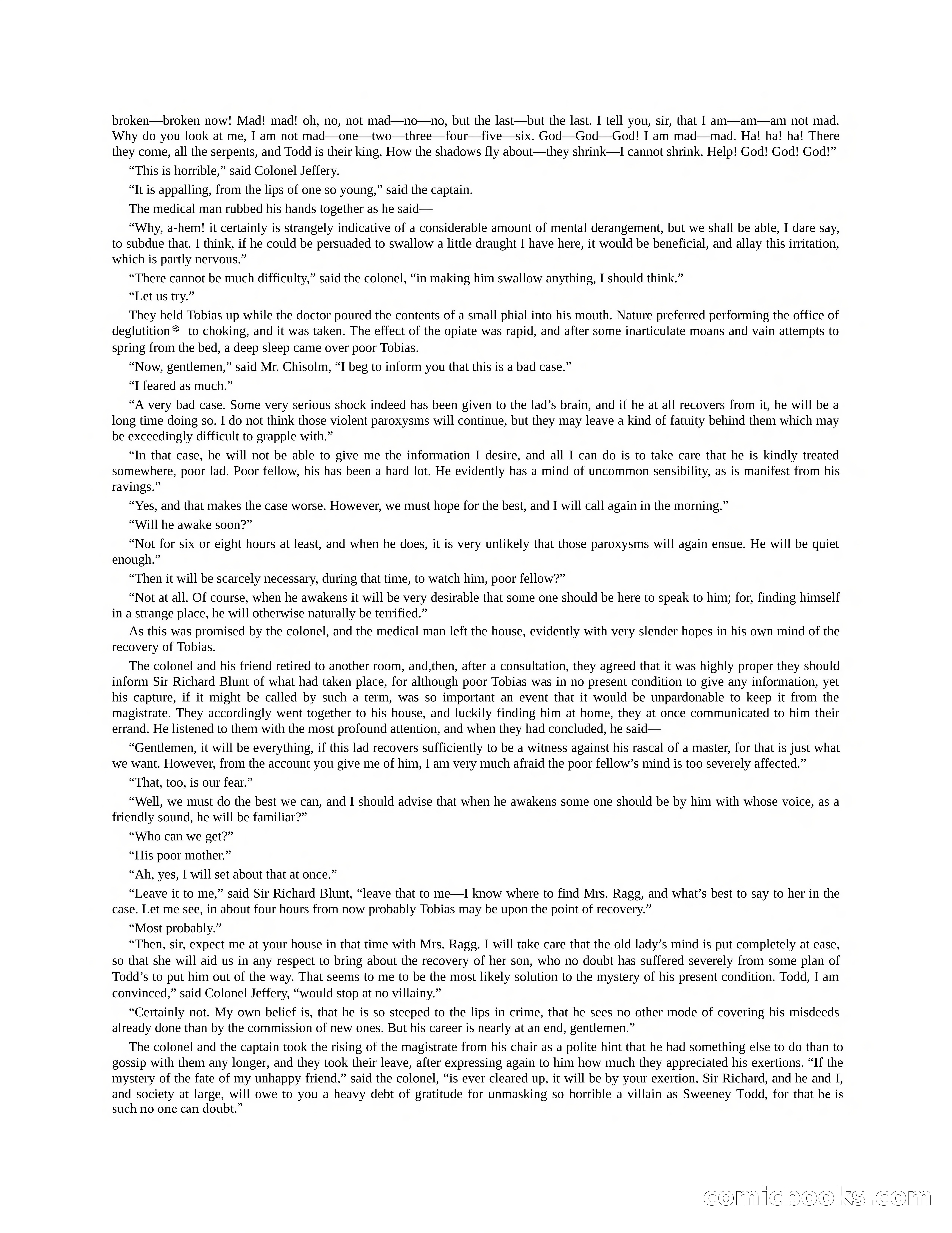 The Gift of the Sailor: The String of Pearls & Sweeney Todd, the Demon Barber of Fleet Street — page 142 of 400