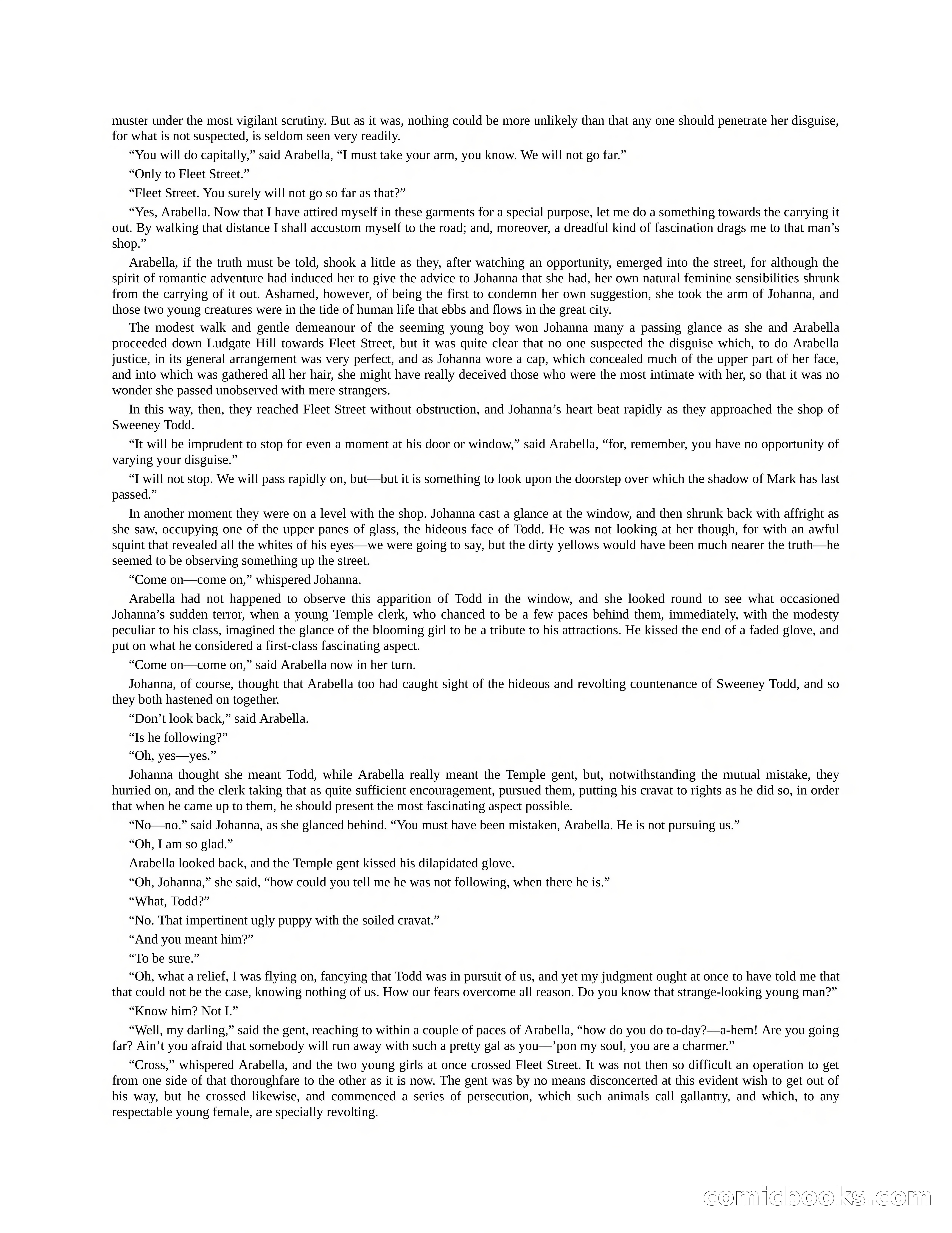 The Gift of the Sailor: The String of Pearls & Sweeney Todd, the Demon Barber of Fleet Street — page 144 of 400