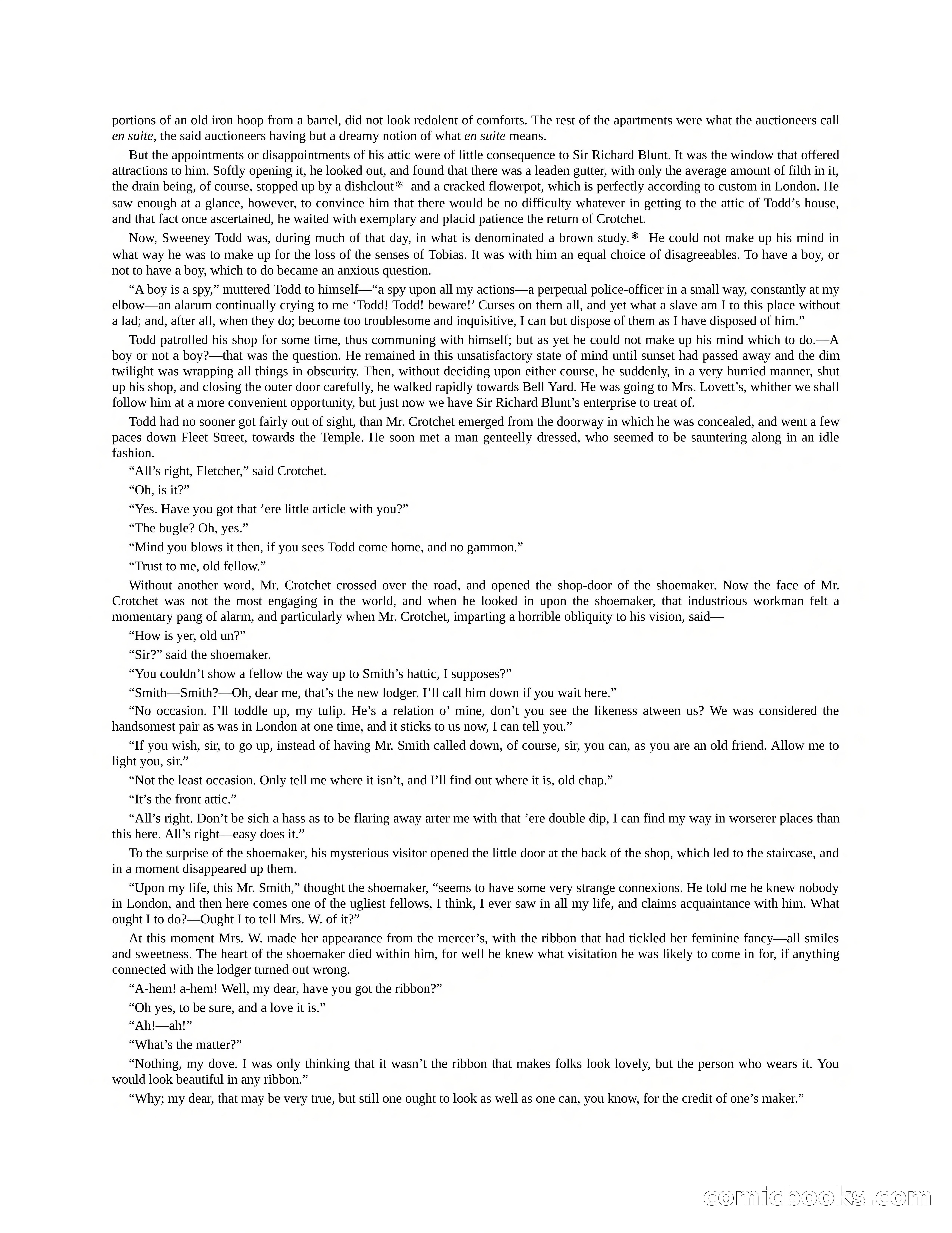 The Gift of the Sailor: The String of Pearls & Sweeney Todd, the Demon Barber of Fleet Street — page 157 of 400