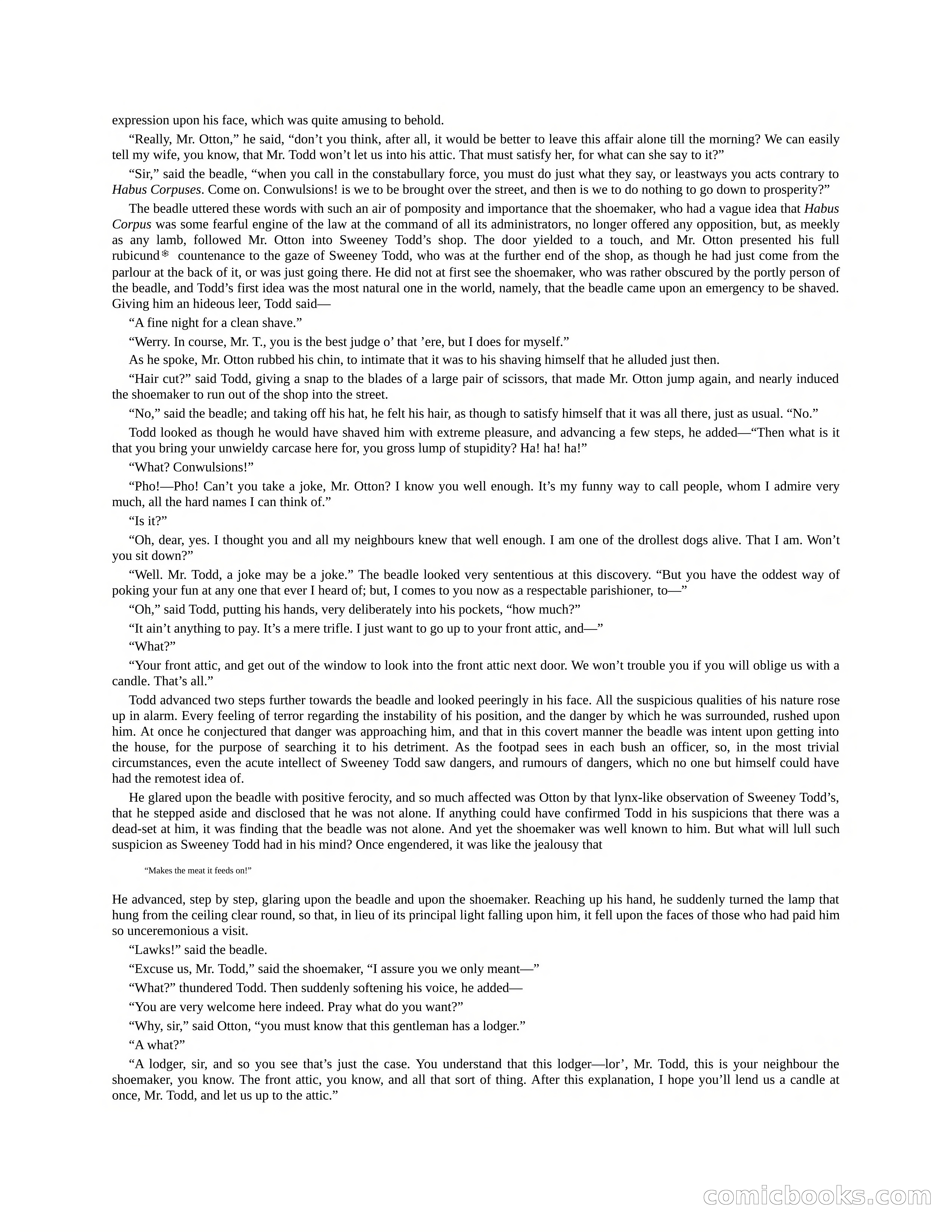 The Gift of the Sailor: The String of Pearls & Sweeney Todd, the Demon Barber of Fleet Street — page 166 of 400