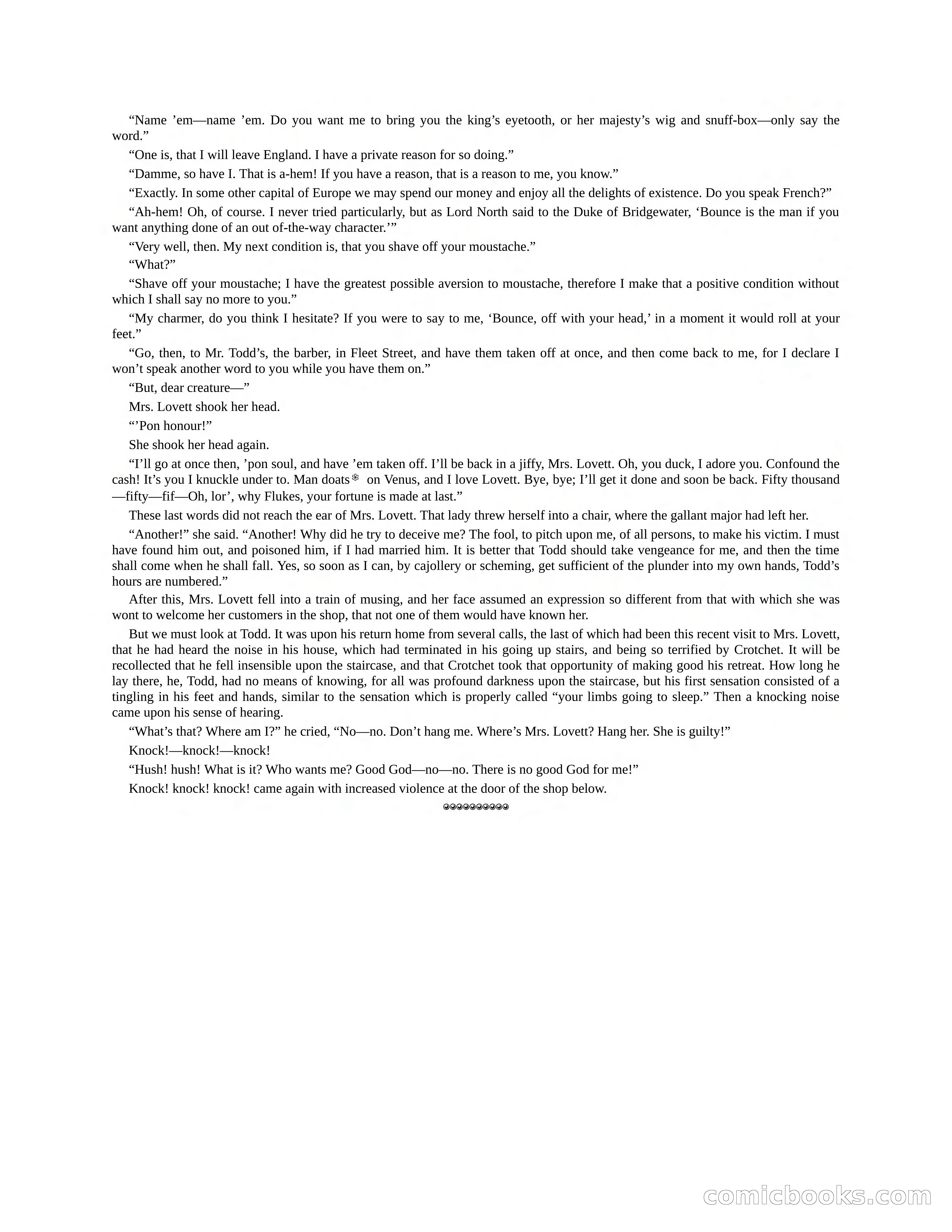 The Gift of the Sailor: The String of Pearls & Sweeney Todd, the Demon Barber of Fleet Street — page 173 of 400