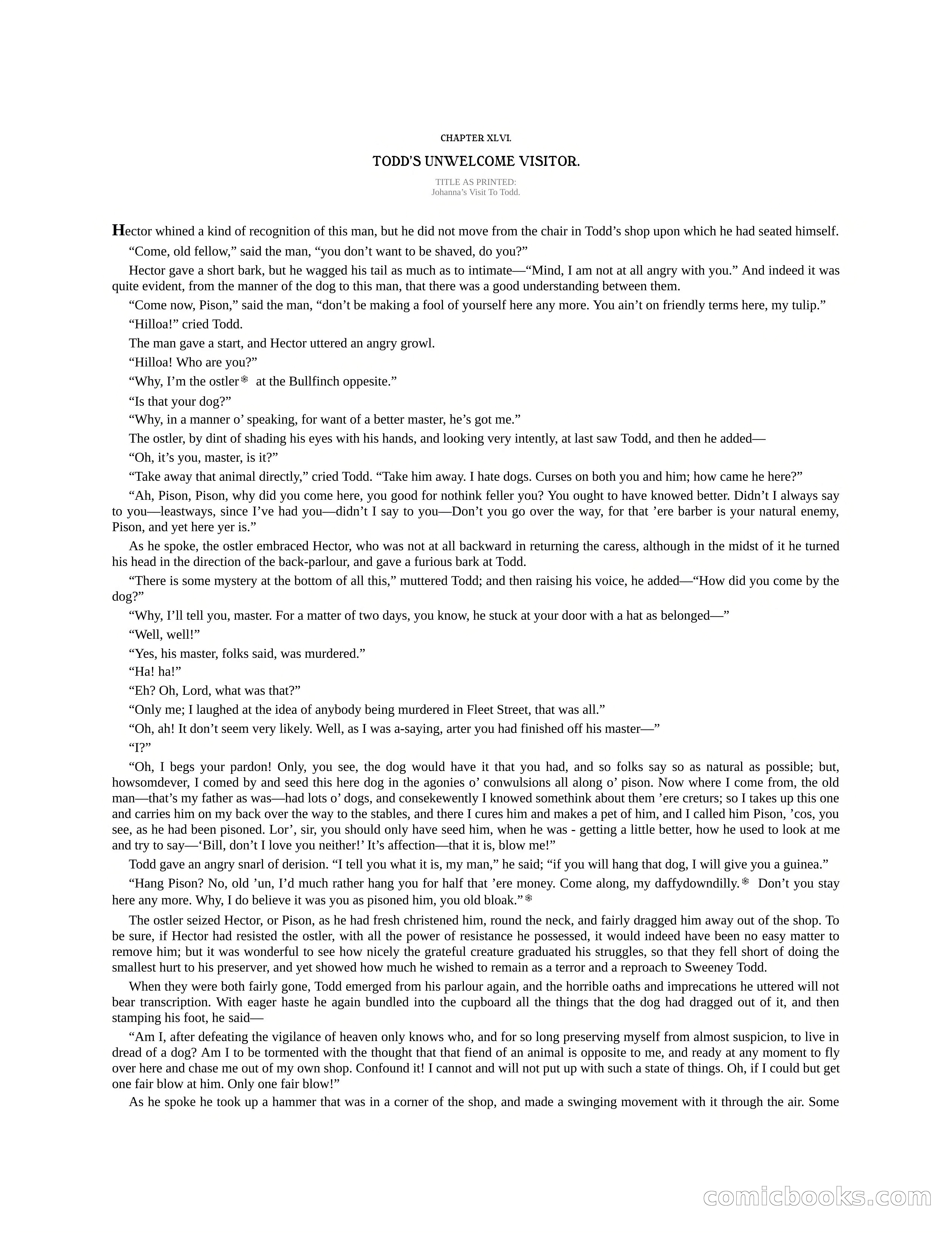 The Gift of the Sailor: The String of Pearls & Sweeney Todd, the Demon Barber of Fleet Street — page 177 of 400