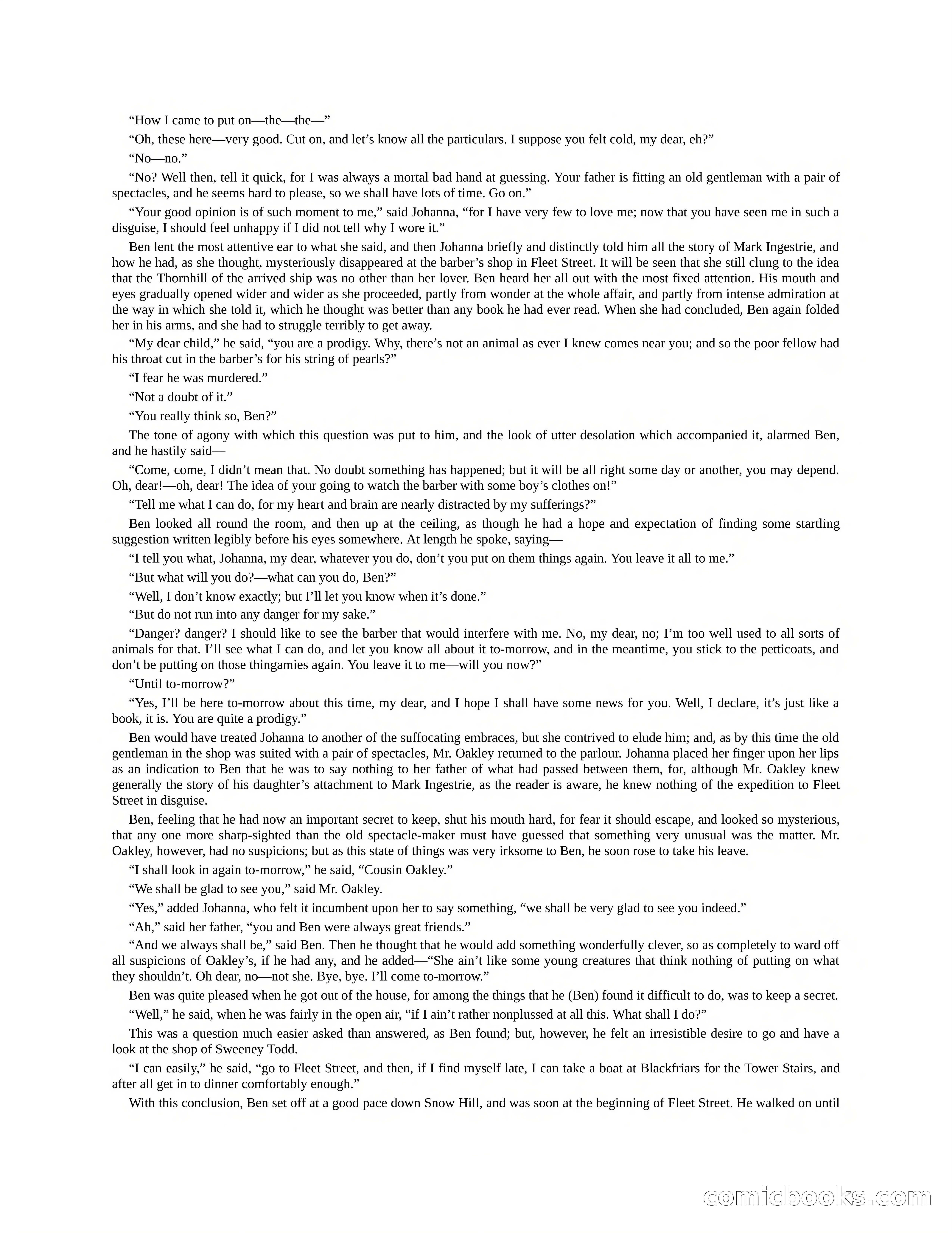 The Gift of the Sailor: The String of Pearls & Sweeney Todd, the Demon Barber of Fleet Street — page 190 of 400