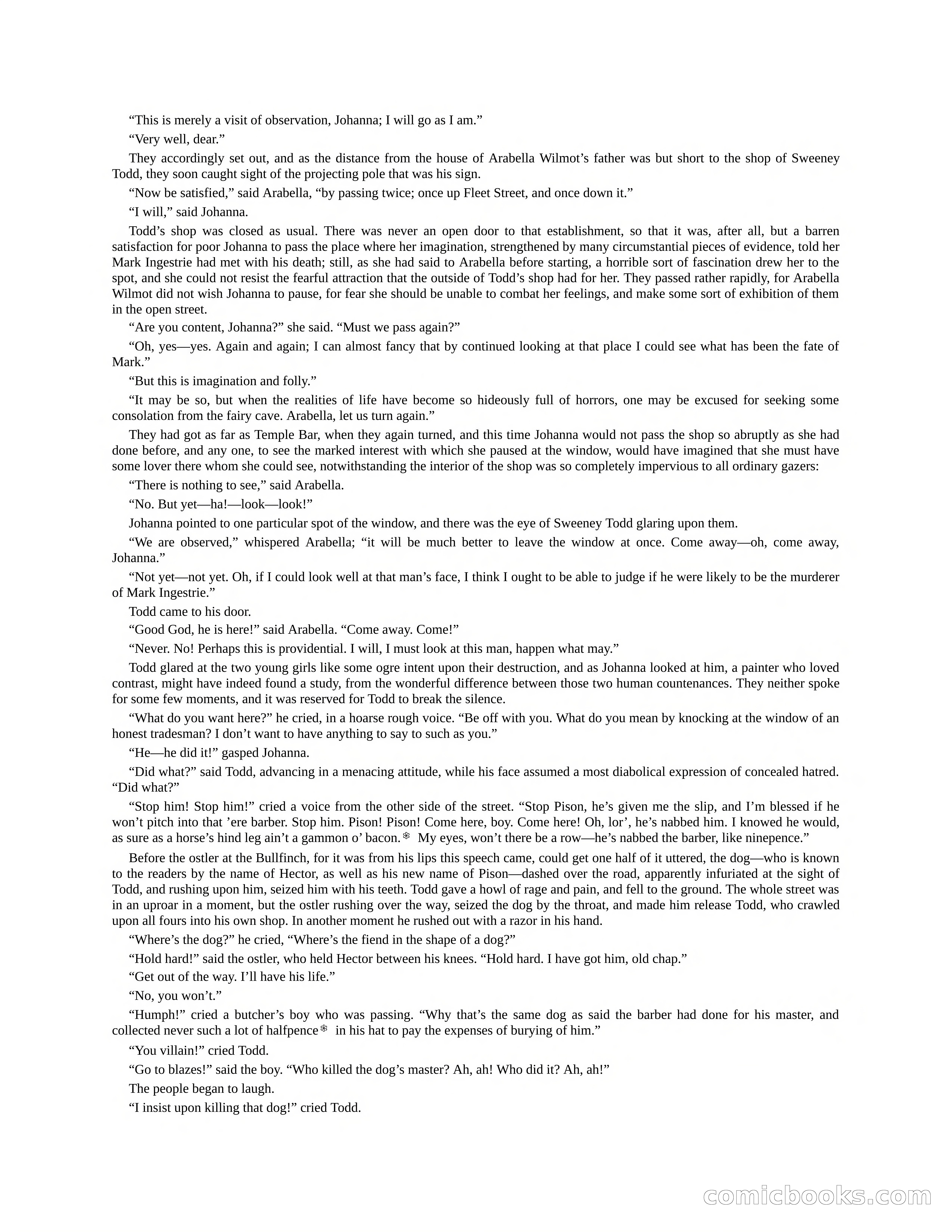 The Gift of the Sailor: The String of Pearls & Sweeney Todd, the Demon Barber of Fleet Street — page 199 of 400
