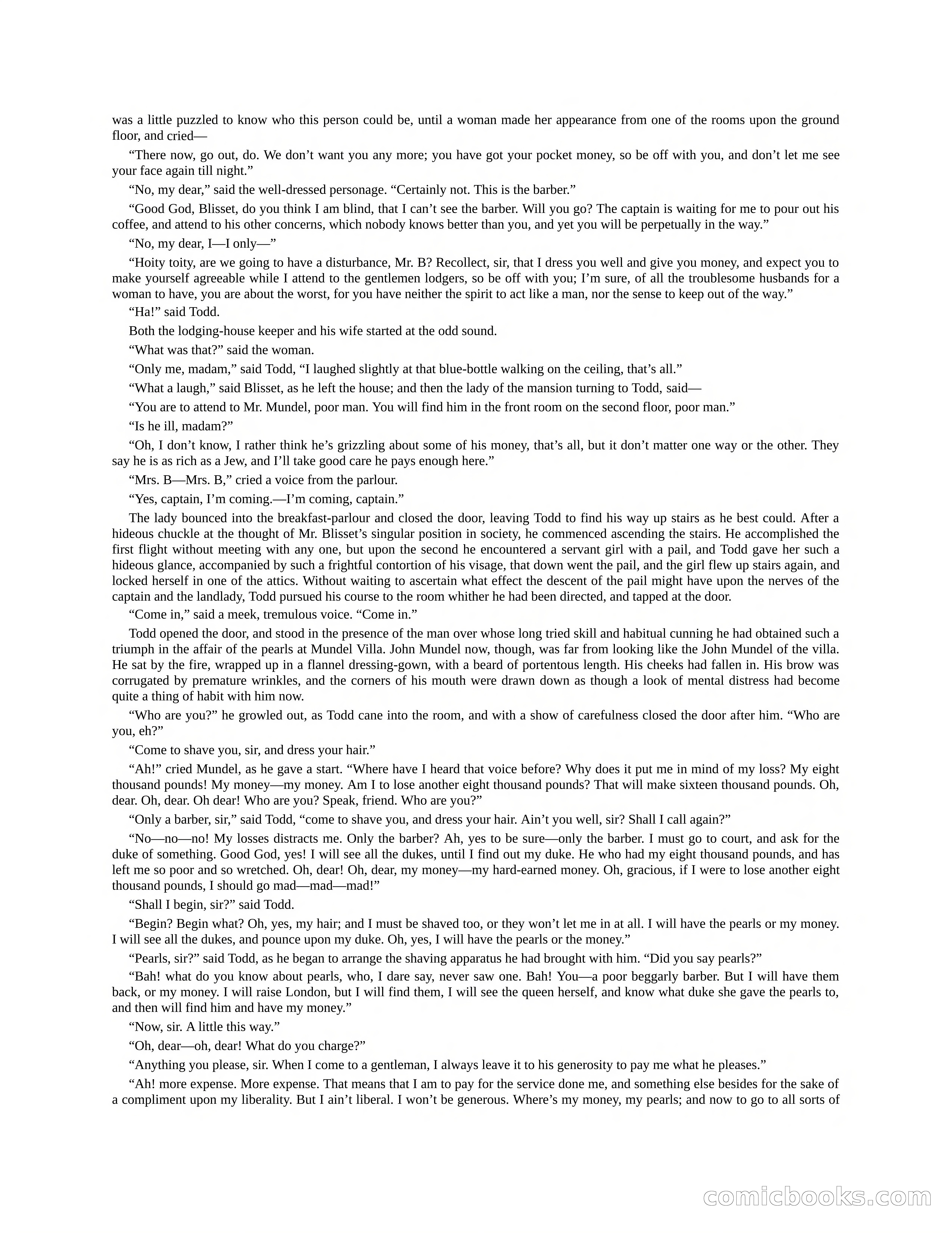 The Gift of the Sailor: The String of Pearls & Sweeney Todd, the Demon Barber of Fleet Street — page 202 of 400