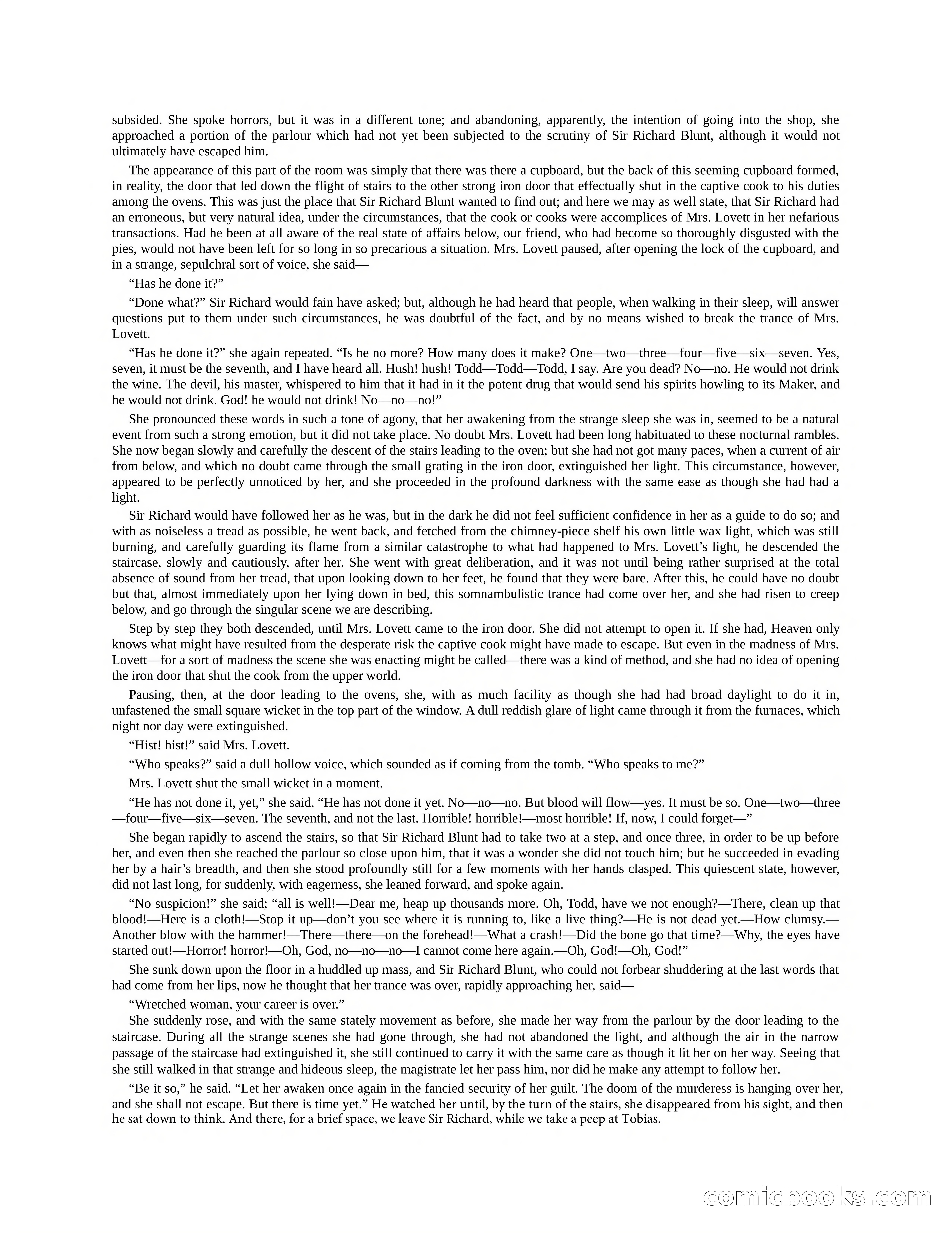 The Gift of the Sailor: The String of Pearls & Sweeney Todd, the Demon Barber of Fleet Street — page 210 of 400
