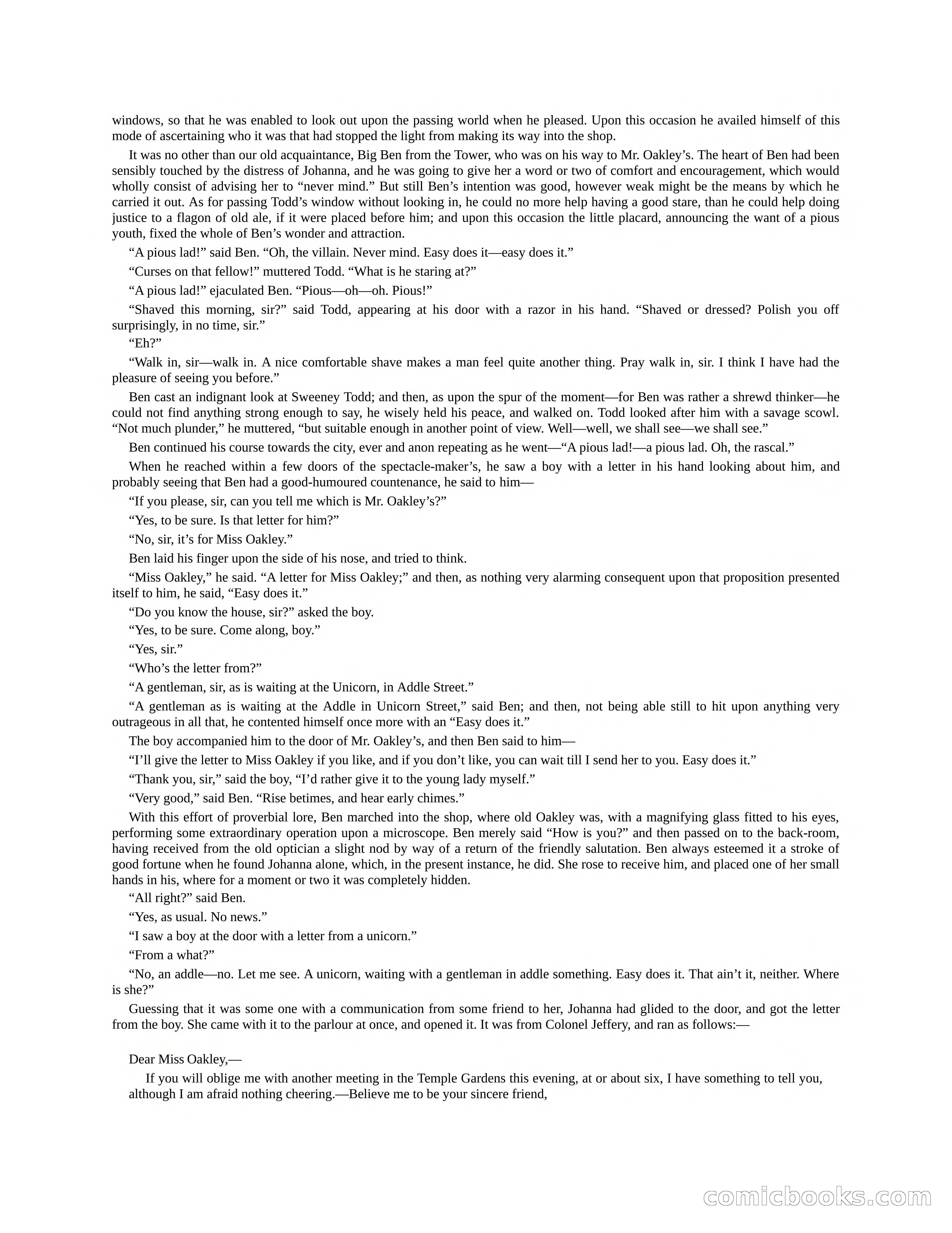 The Gift of the Sailor: The String of Pearls & Sweeney Todd, the Demon Barber of Fleet Street — page 218 of 400
