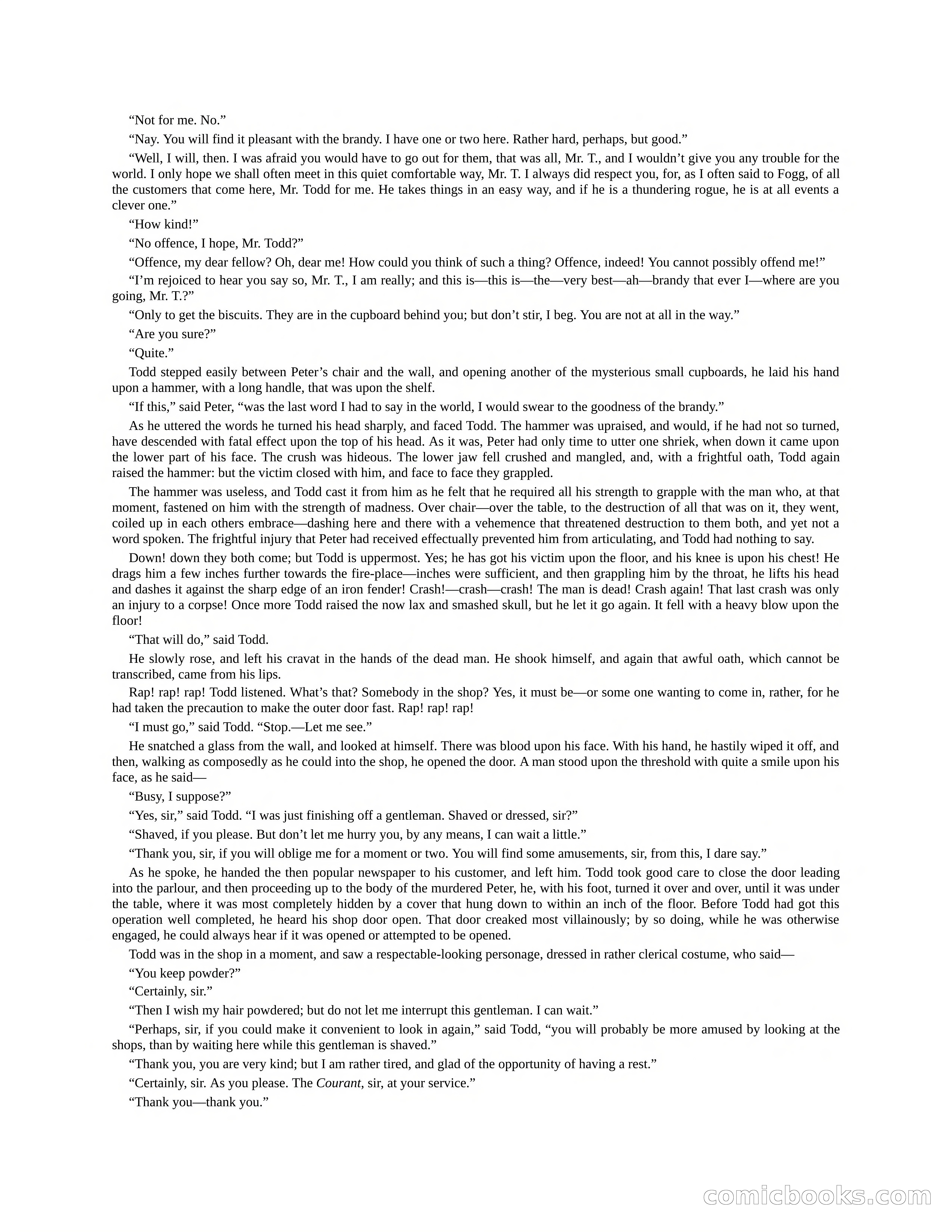 The Gift of the Sailor: The String of Pearls & Sweeney Todd, the Demon Barber of Fleet Street — page 232 of 400