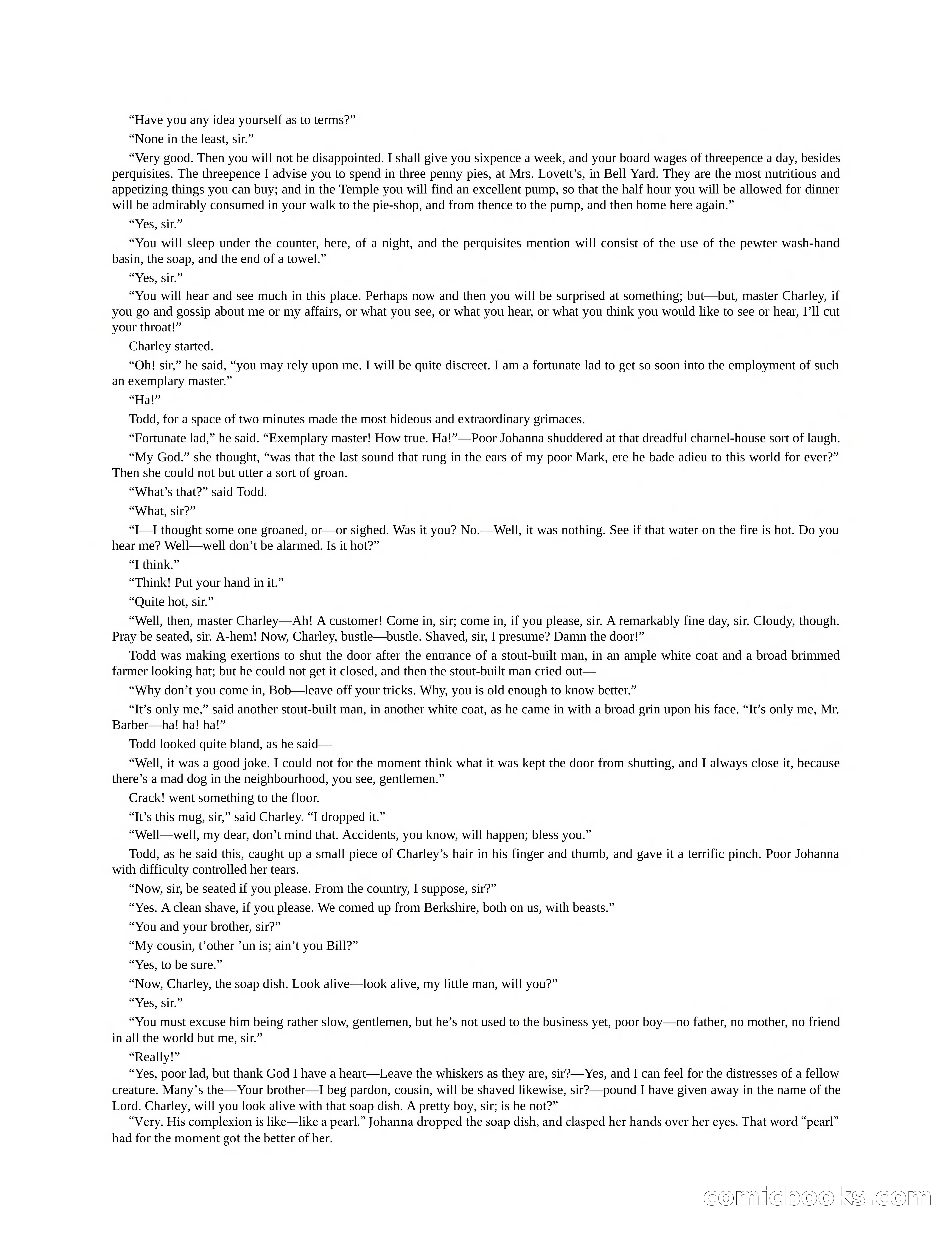 The Gift of the Sailor: The String of Pearls & Sweeney Todd, the Demon Barber of Fleet Street — page 250 of 400