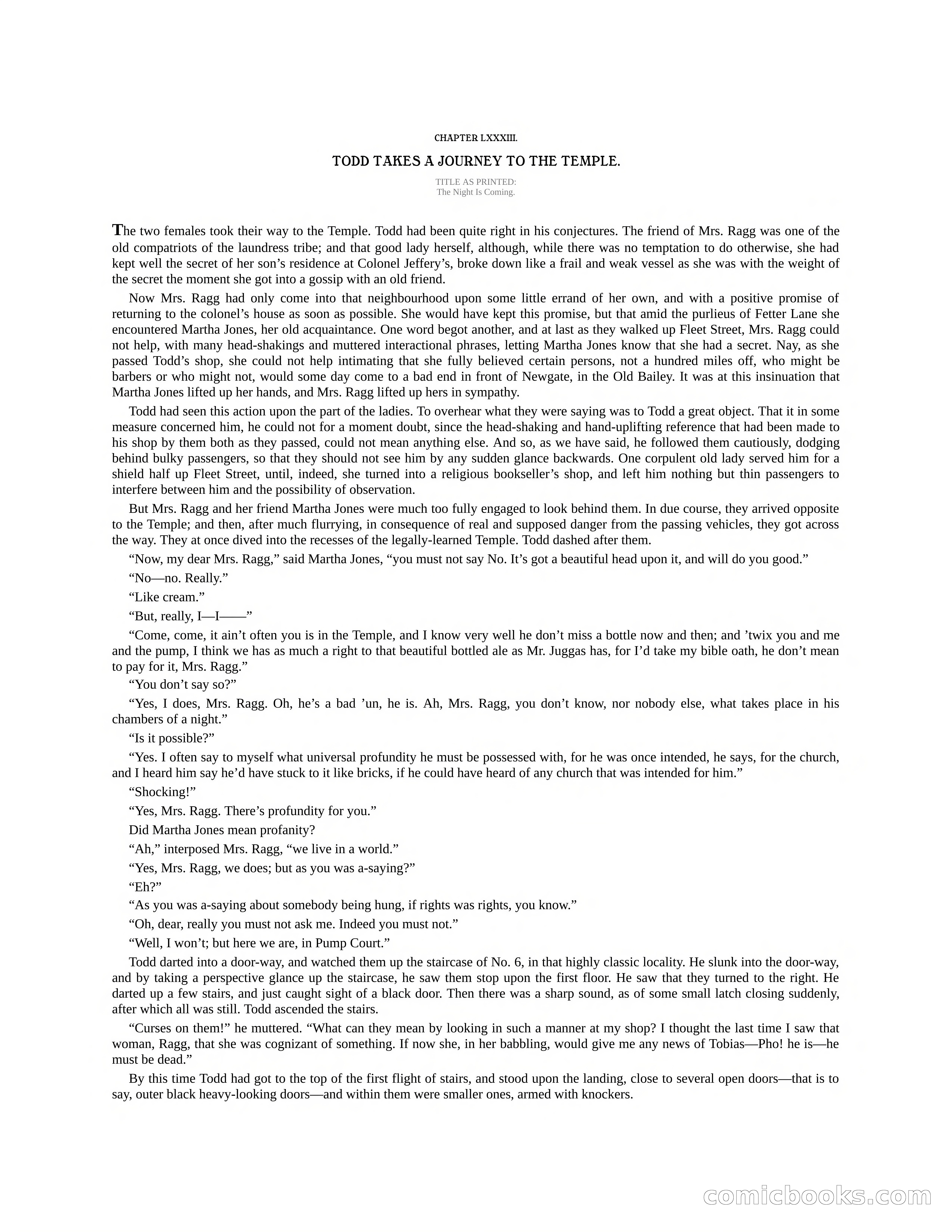 The Gift of the Sailor: The String of Pearls & Sweeney Todd, the Demon Barber of Fleet Street — page 284 of 400