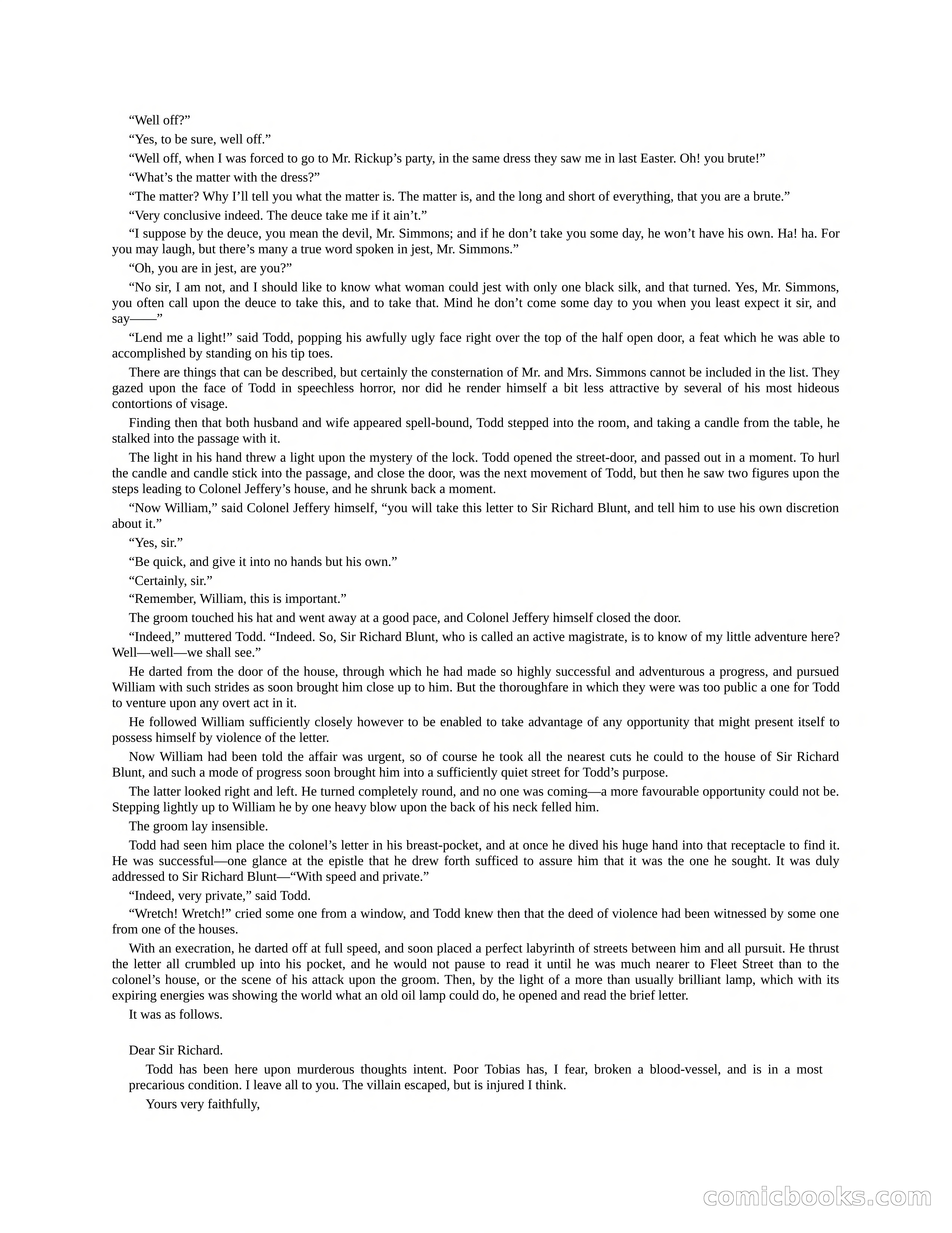 The Gift of the Sailor: The String of Pearls & Sweeney Todd, the Demon Barber of Fleet Street — page 300 of 400