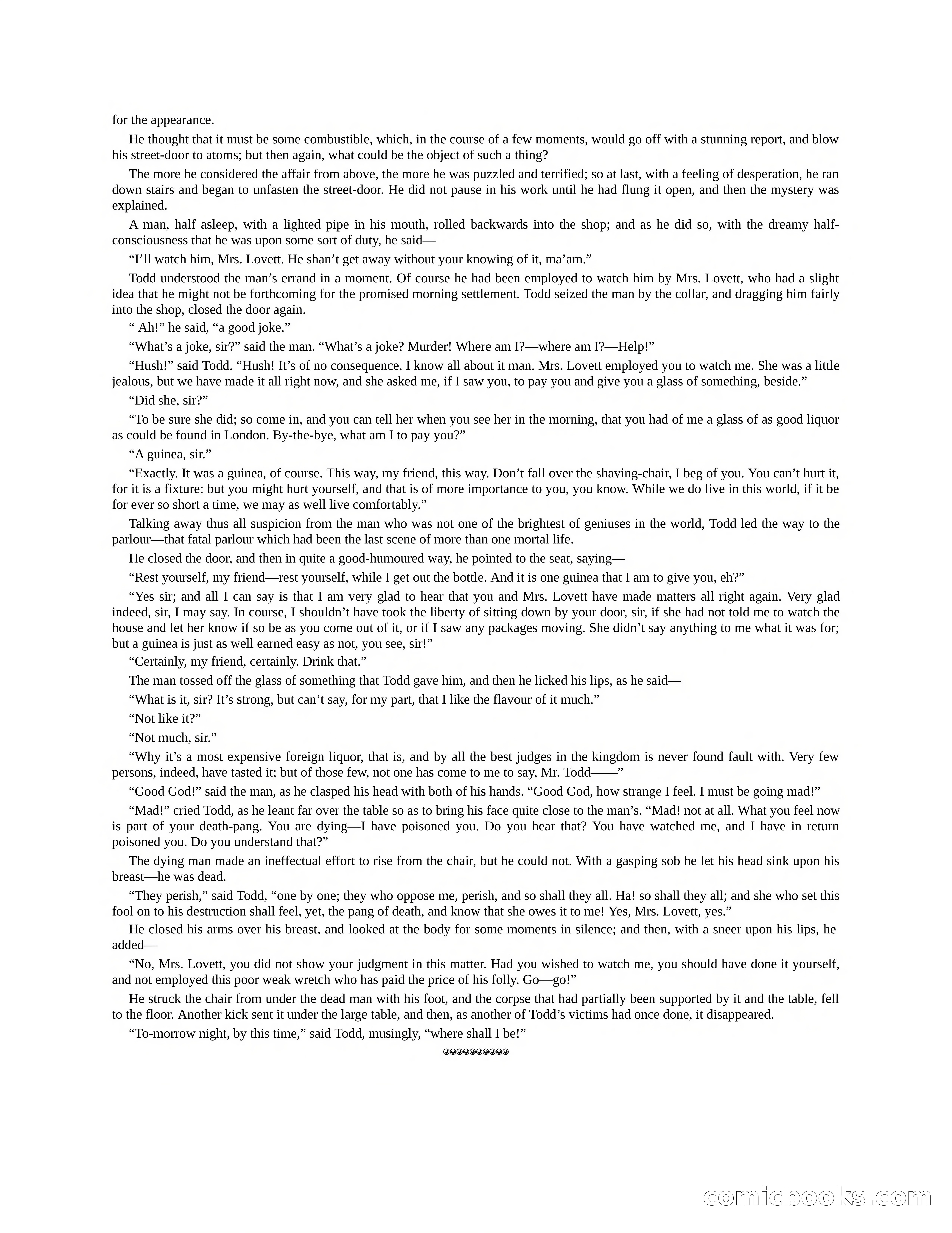 The Gift of the Sailor: The String of Pearls & Sweeney Todd, the Demon Barber of Fleet Street — page 313 of 400