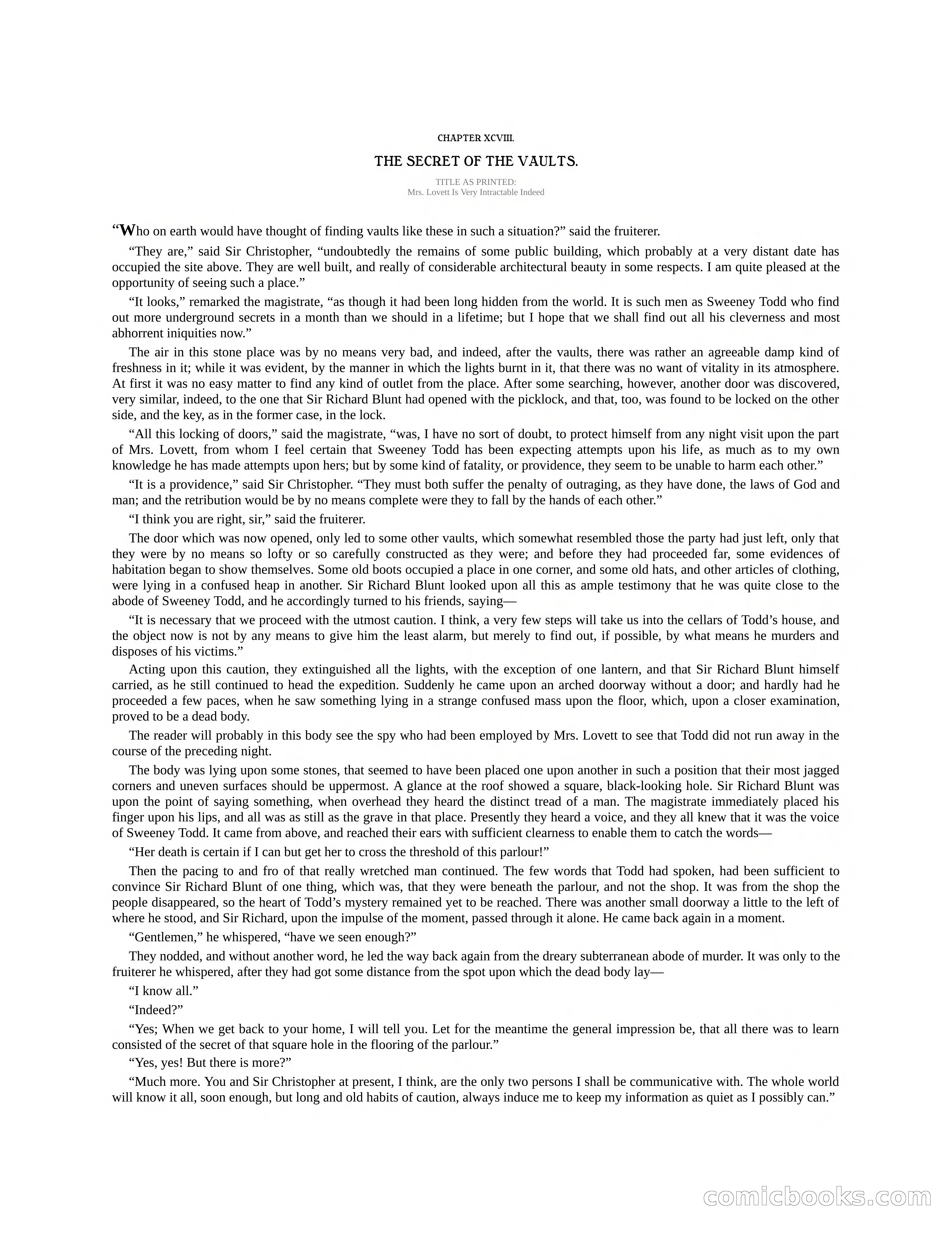 The Gift of the Sailor: The String of Pearls & Sweeney Todd, the Demon Barber of Fleet Street — page 329 of 400