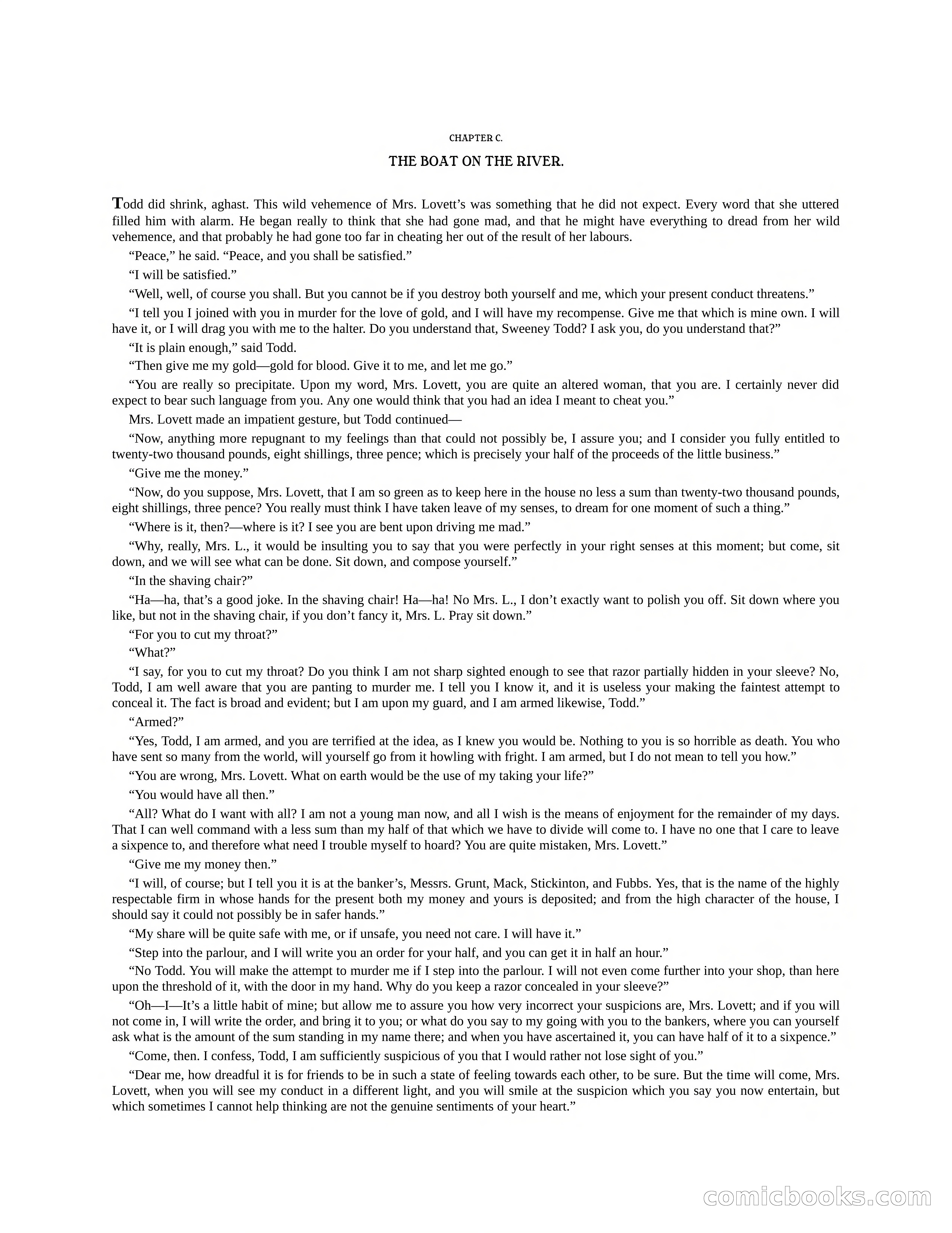 The Gift of the Sailor: The String of Pearls & Sweeney Todd, the Demon Barber of Fleet Street — page 334 of 400