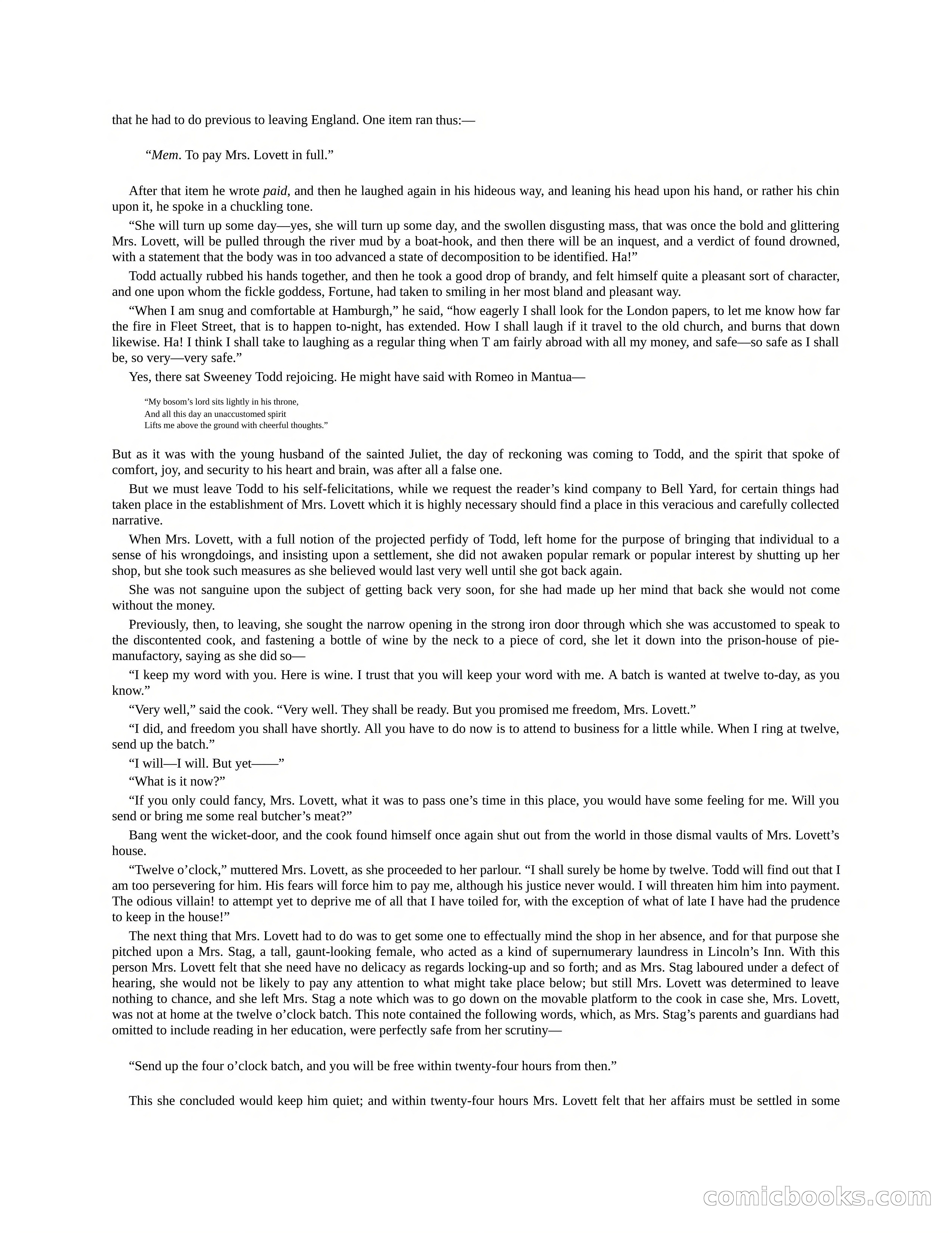 The Gift of the Sailor: The String of Pearls & Sweeney Todd, the Demon Barber of Fleet Street — page 344 of 400