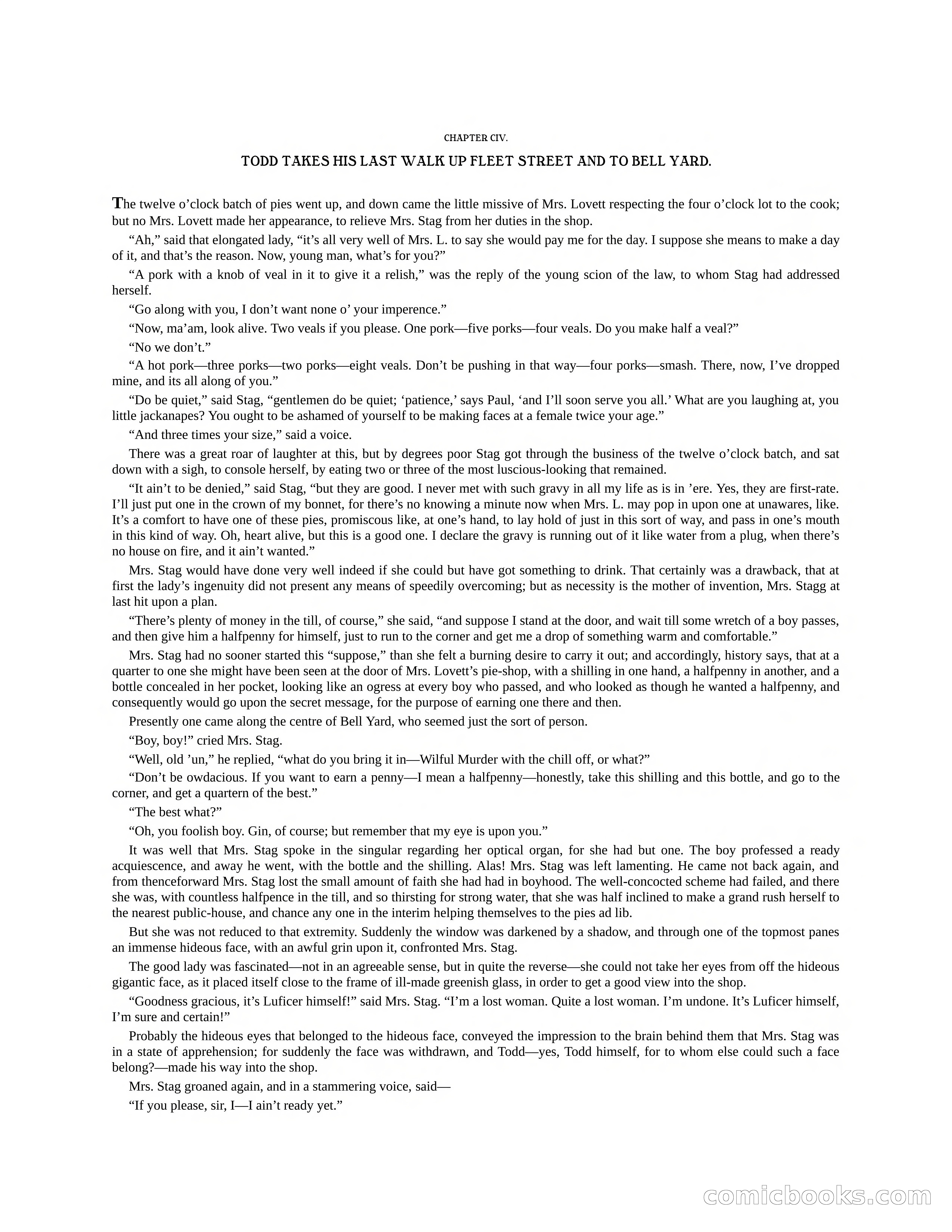 The Gift of the Sailor: The String of Pearls & Sweeney Todd, the Demon Barber of Fleet Street — page 346 of 400