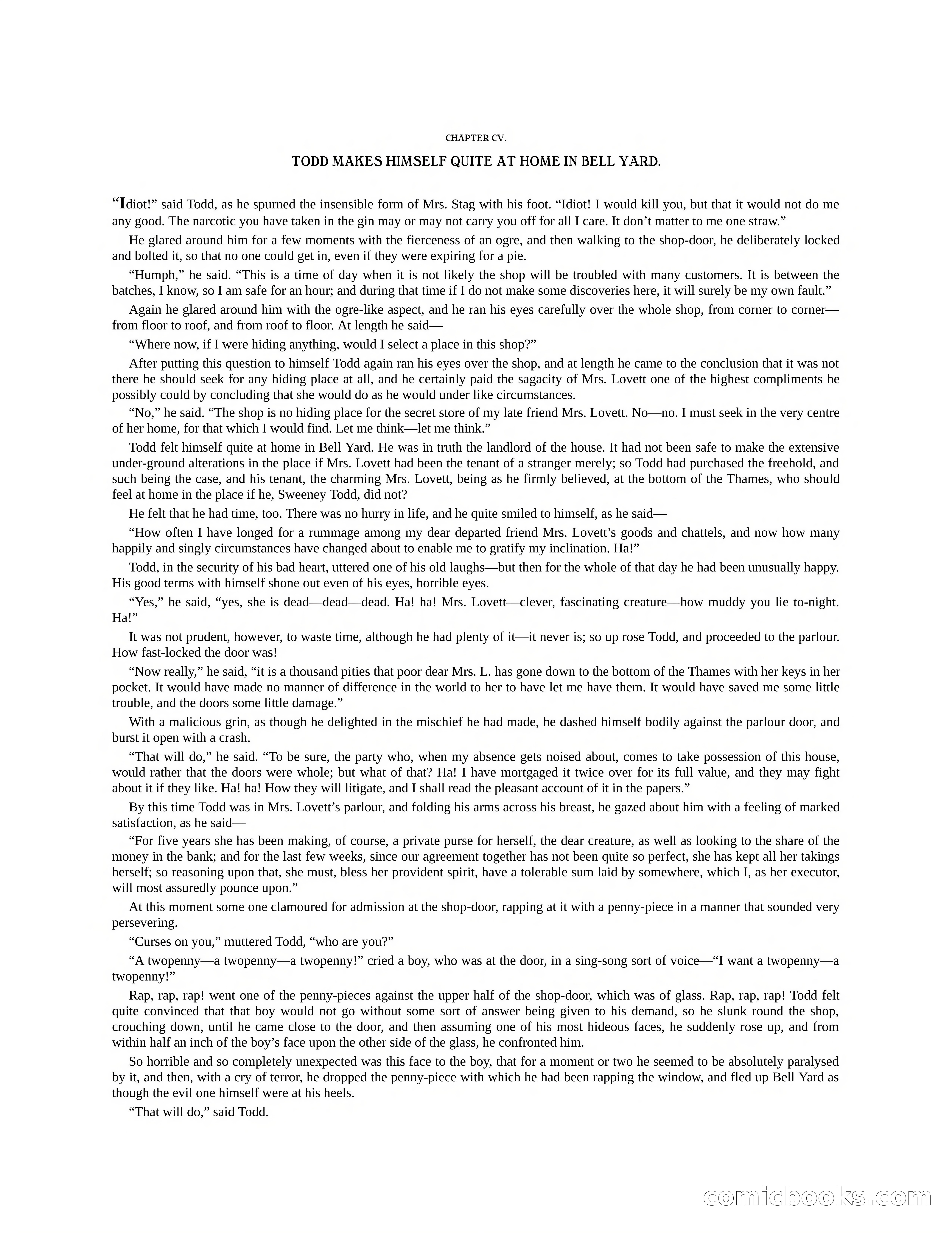 The Gift of the Sailor: The String of Pearls & Sweeney Todd, the Demon Barber of Fleet Street — page 349 of 400