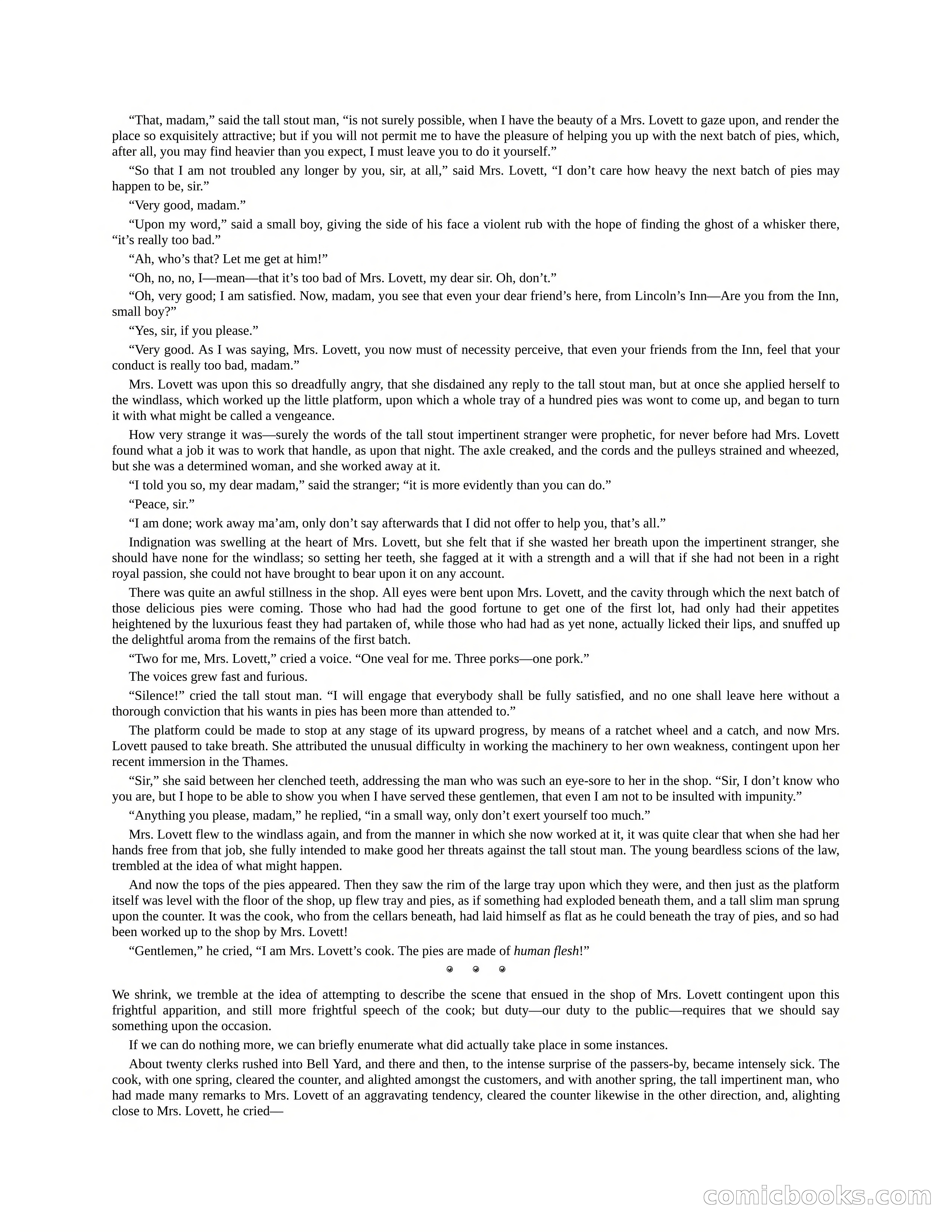The Gift of the Sailor: The String of Pearls & Sweeney Todd, the Demon Barber of Fleet Street — page 384 of 400