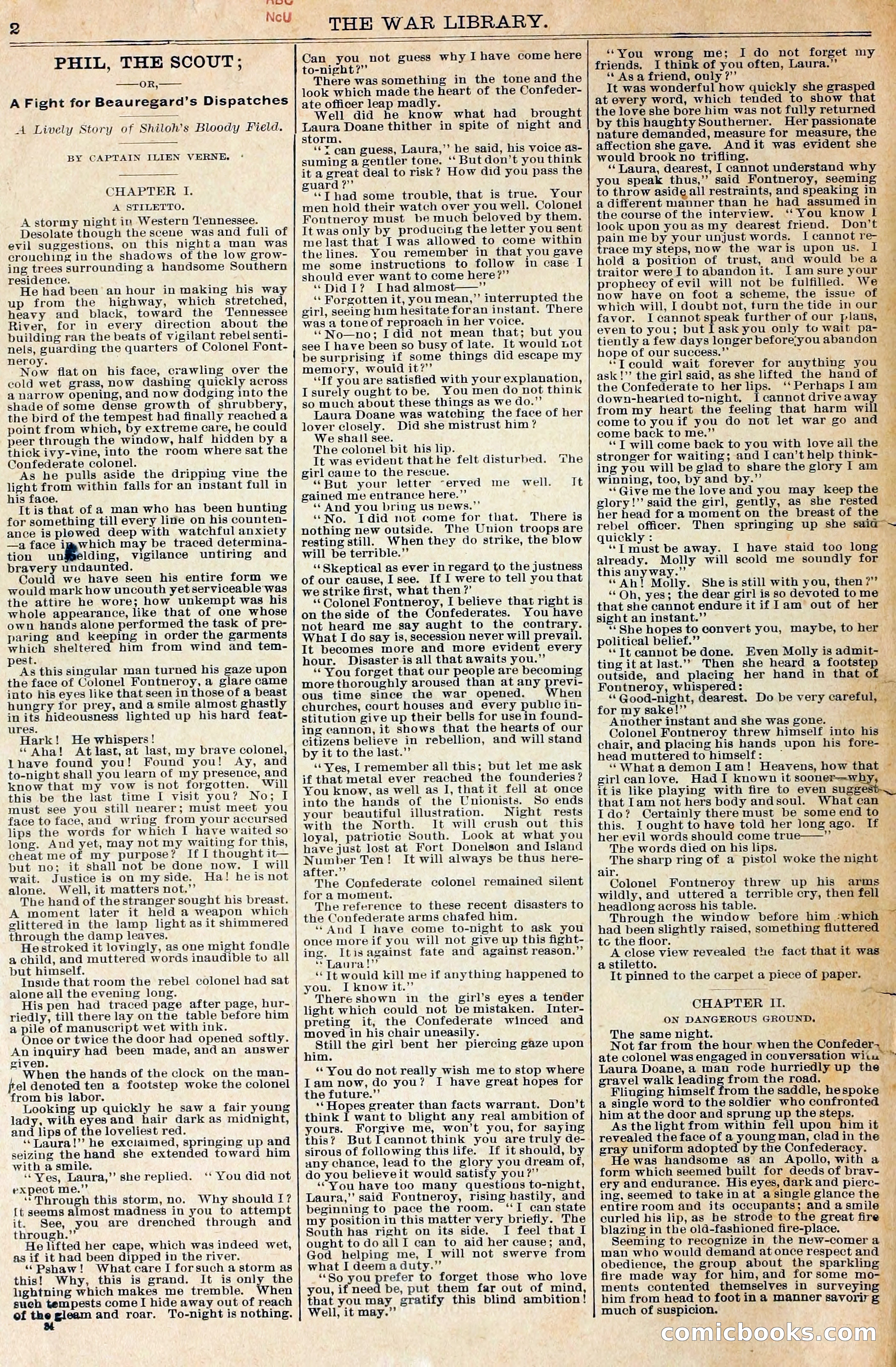 The War Library: Phil, the Scout — page 2 of 24